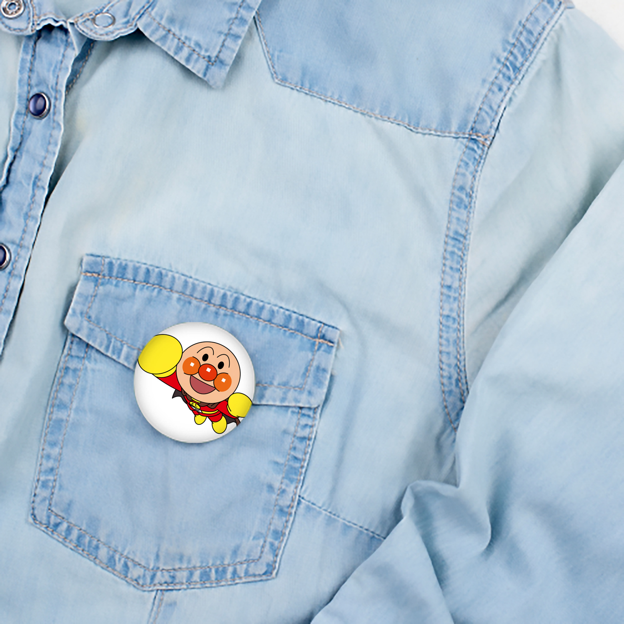 アンパンマン Anpanman 6cm 缶バッジ 複数セット