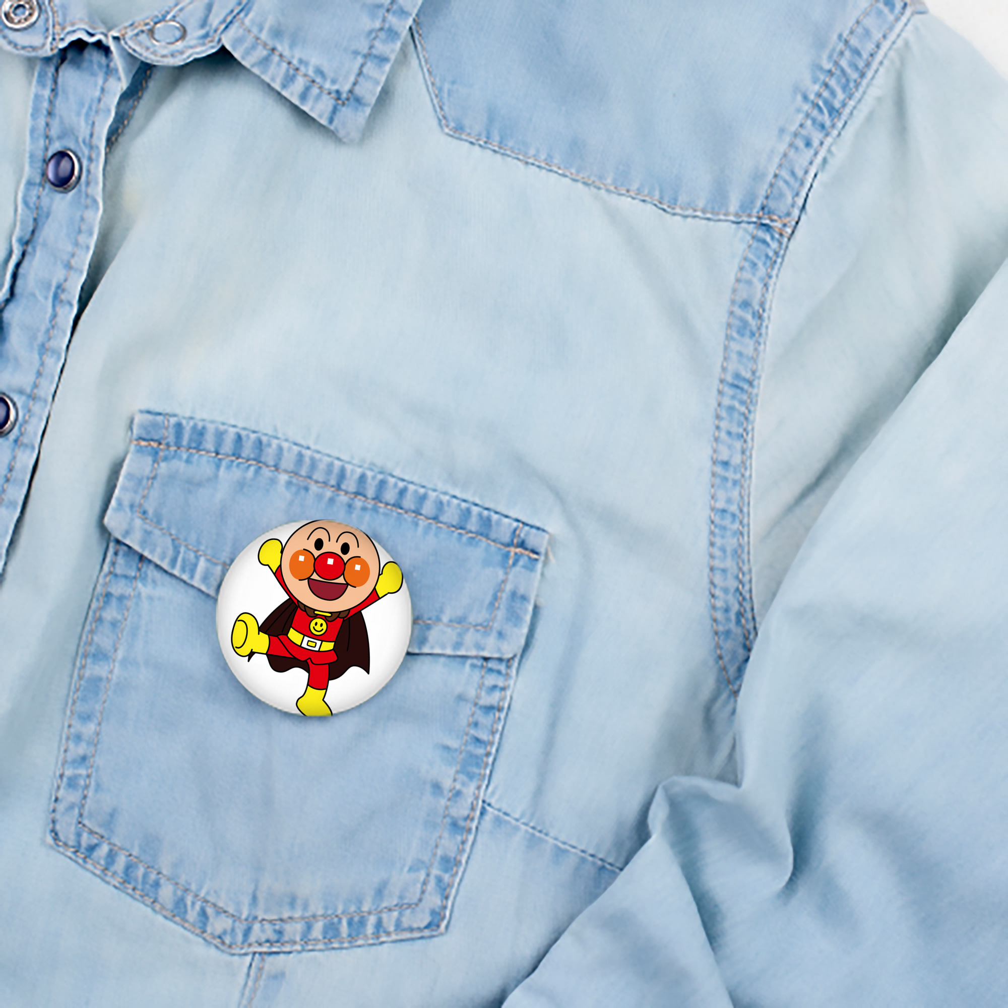 アンパンマン Anpanman 6cm 缶バッジ 複数セット