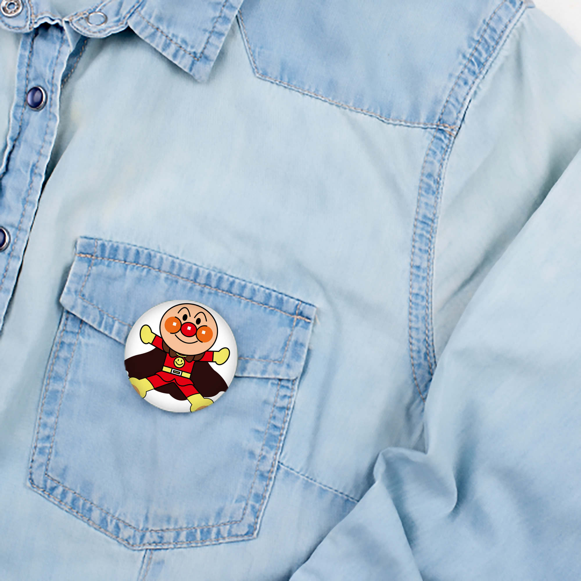 アンパンマン Anpanman 6cm 缶バッジ 複数セット