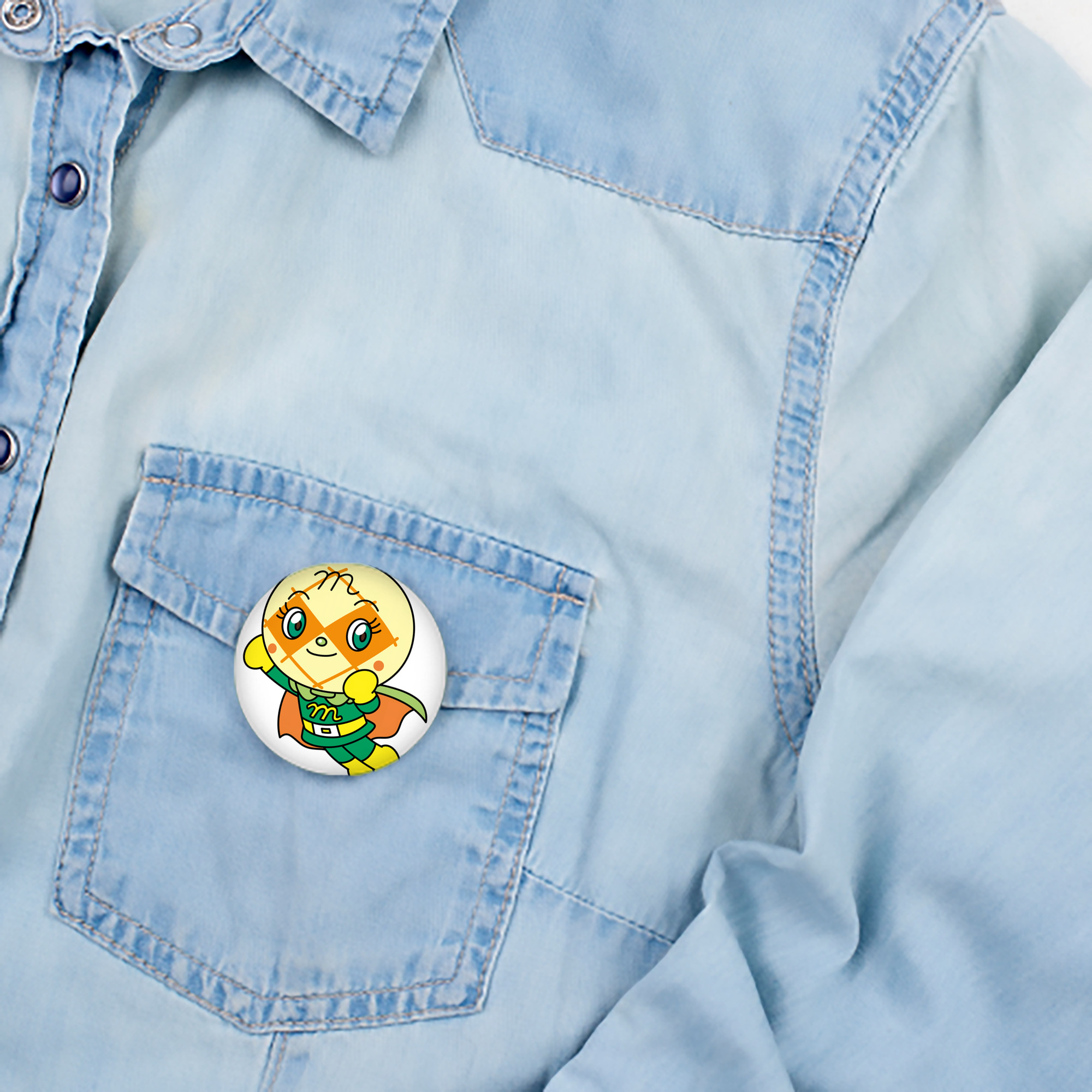 アンパンマン Anpanman 6cm 缶バッジ 複数セット