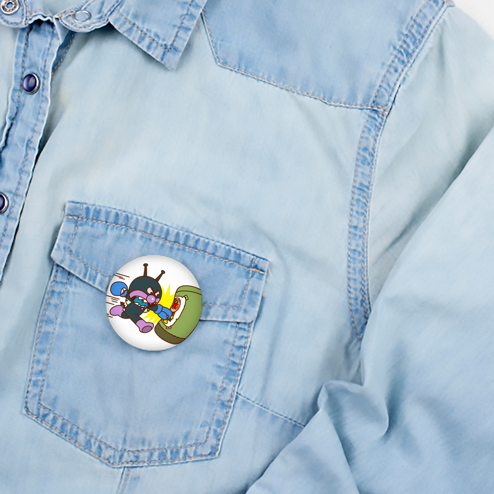 アンパンマン Anpanman 6cm 缶バッジ 複数セット