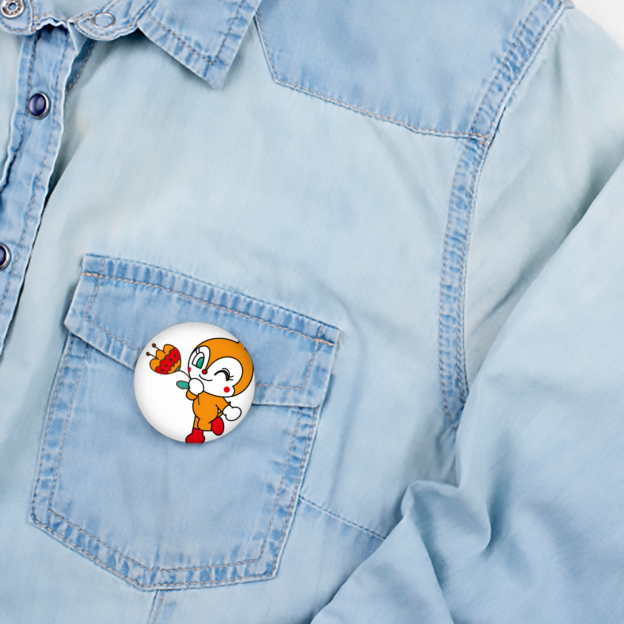 アンパンマン Anpanman 6cm 缶バッジ 複数セット