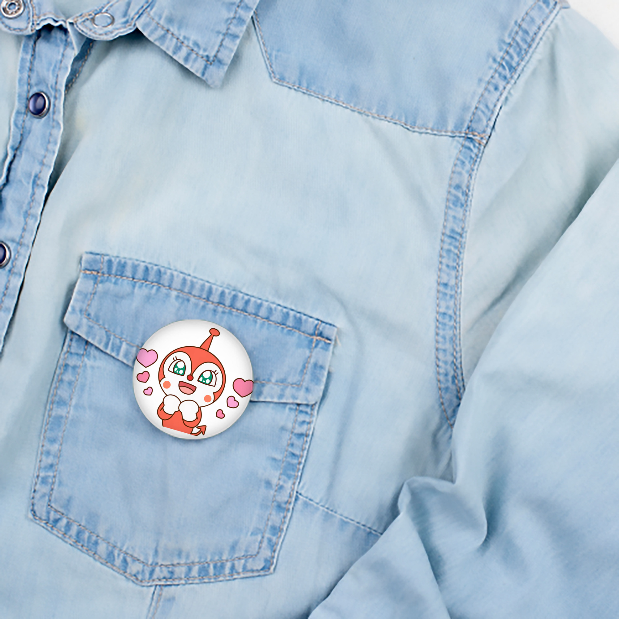 アンパンマン Anpanman 6cm 缶バッジ 複数セット