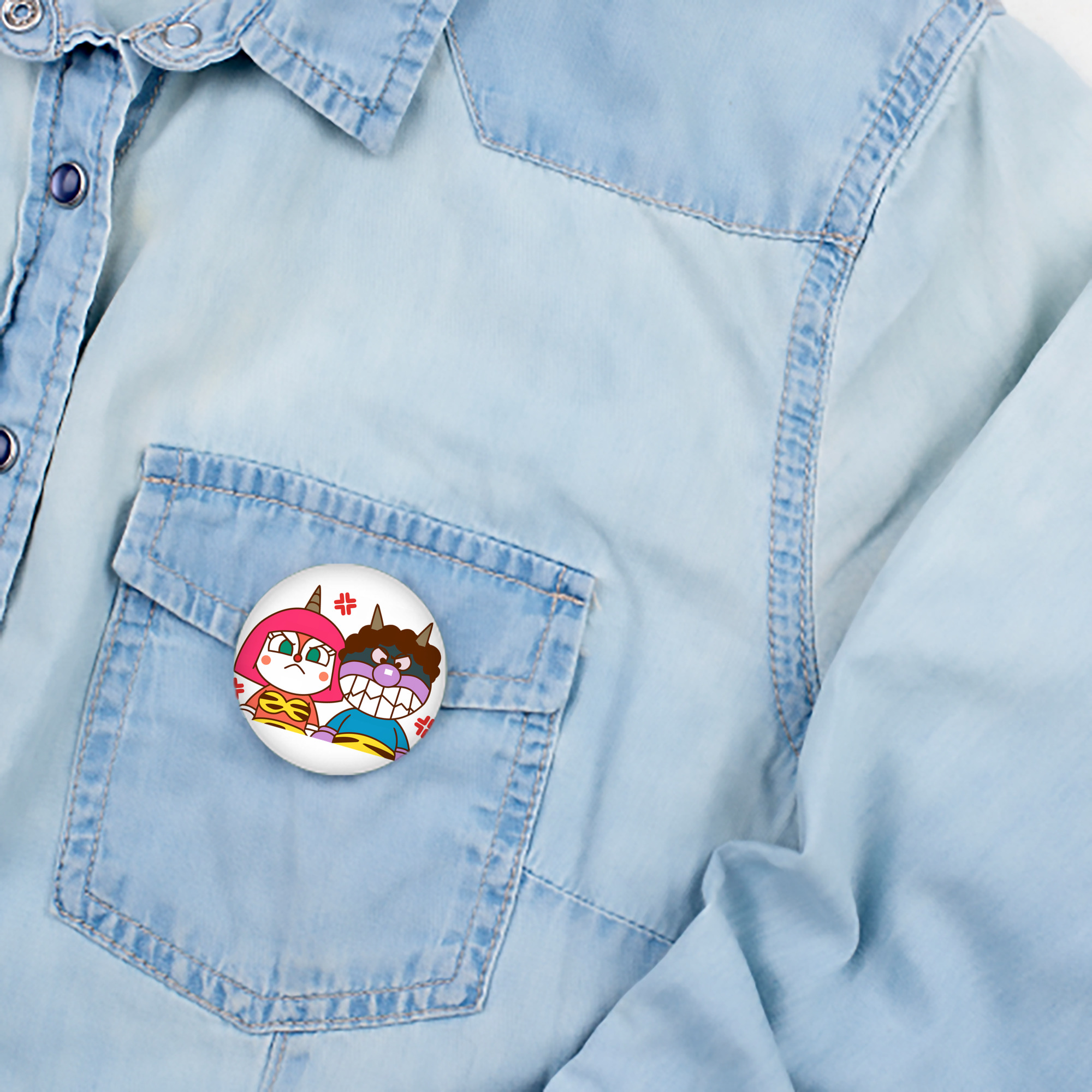 アンパンマン Anpanman 6cm 缶バッジ 複数セット