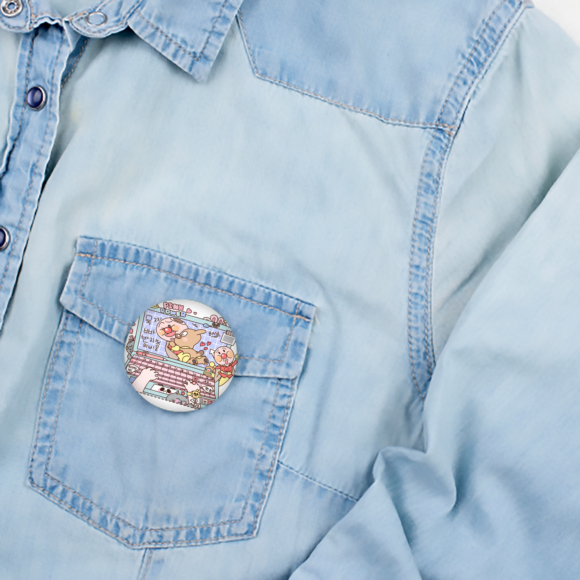 アンパンマン Anpanman 6cm 缶バッジ 複数セット