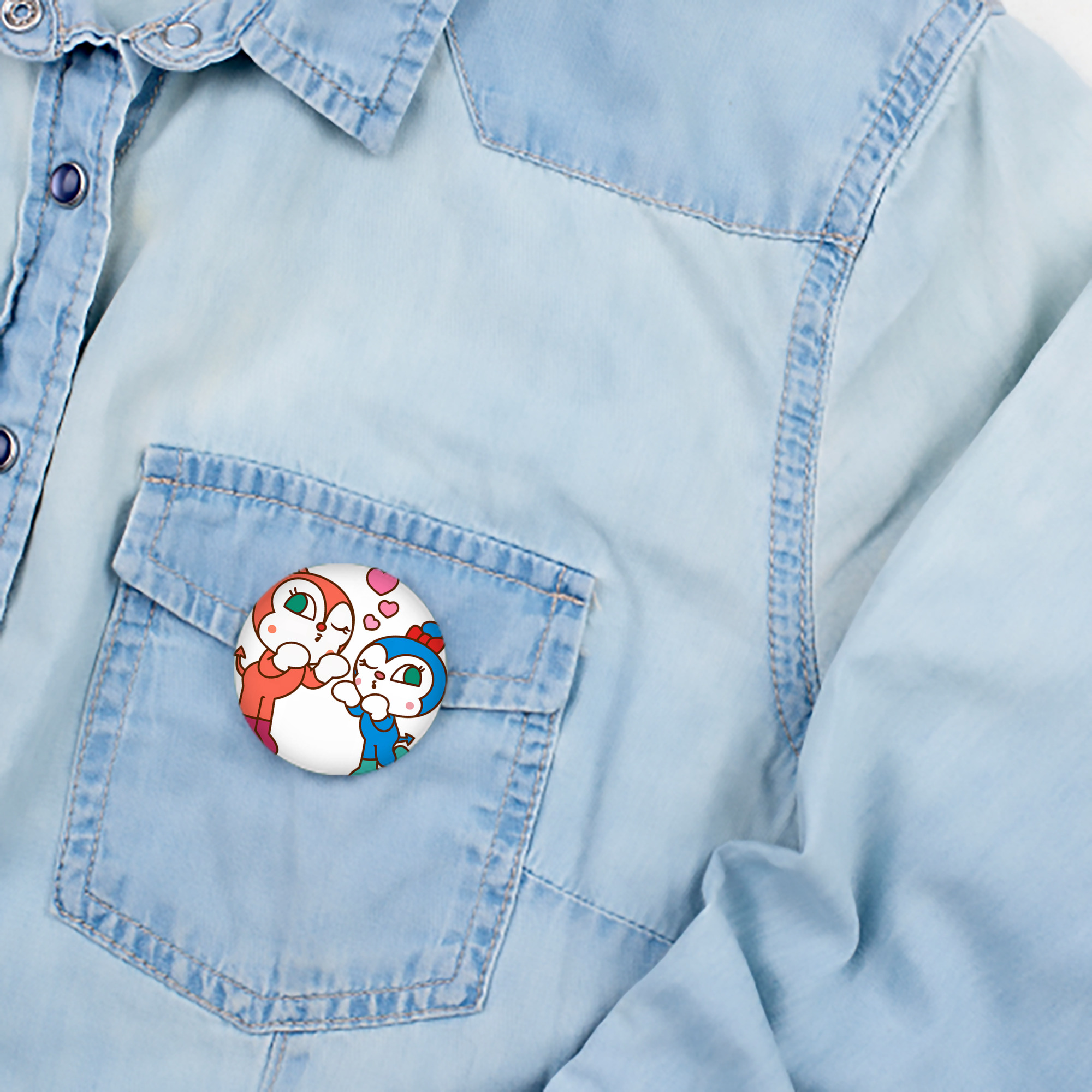 アンパンマン Anpanman 6cm 缶バッジ 複数セット
