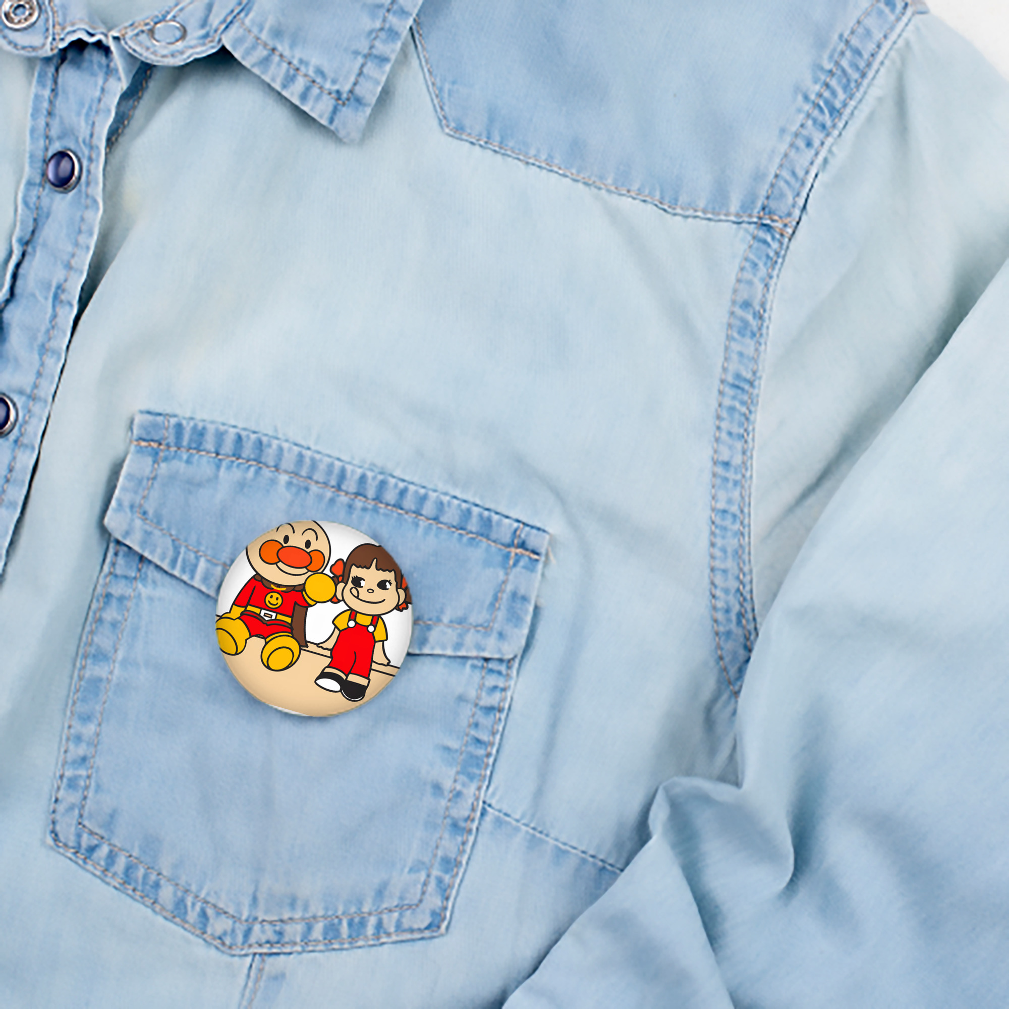 アンパンマン Anpanman 6cm 缶バッジ 複数セット