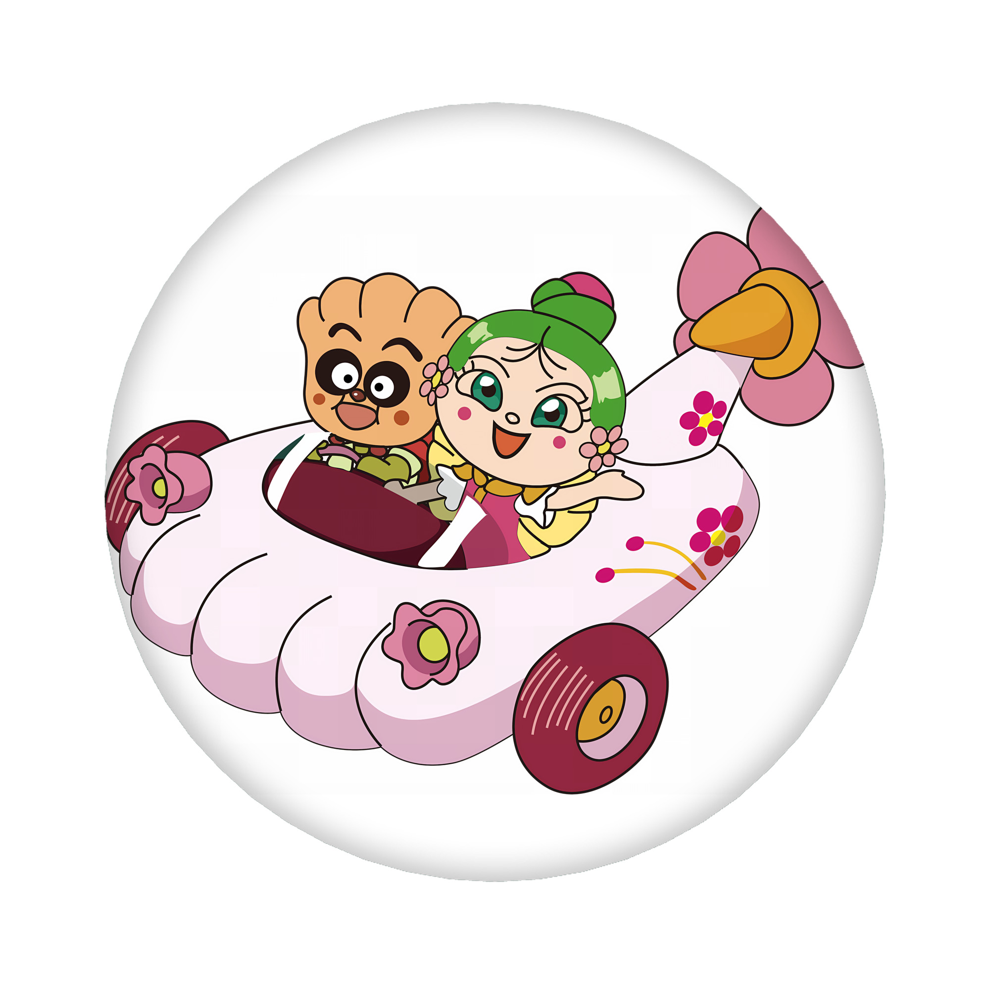 （画像用） アンパンマン Anpanman 6cm 缶バッジ 複数セット