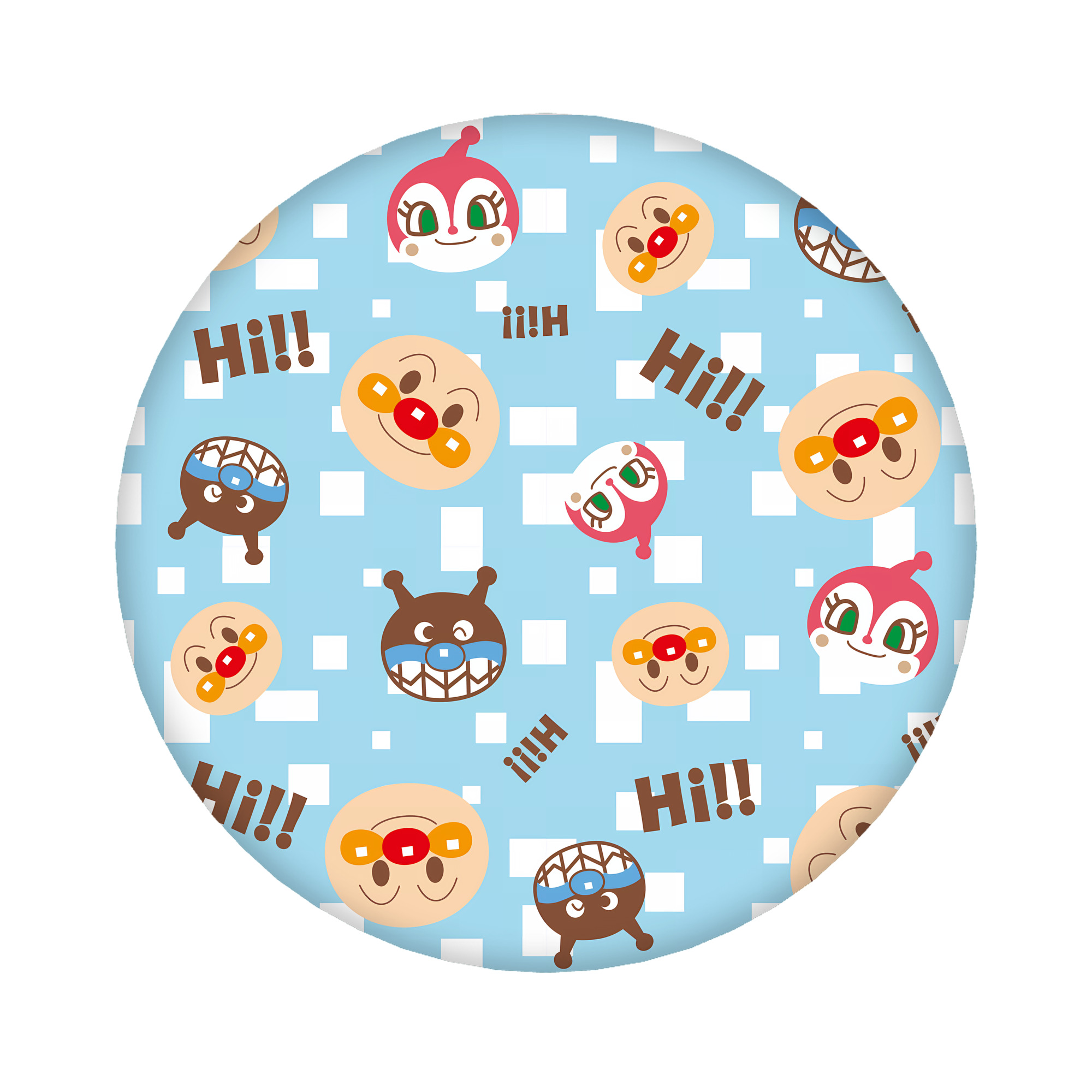 （画像用） アンパンマン Anpanman 6cm 缶バッジ 複数セット