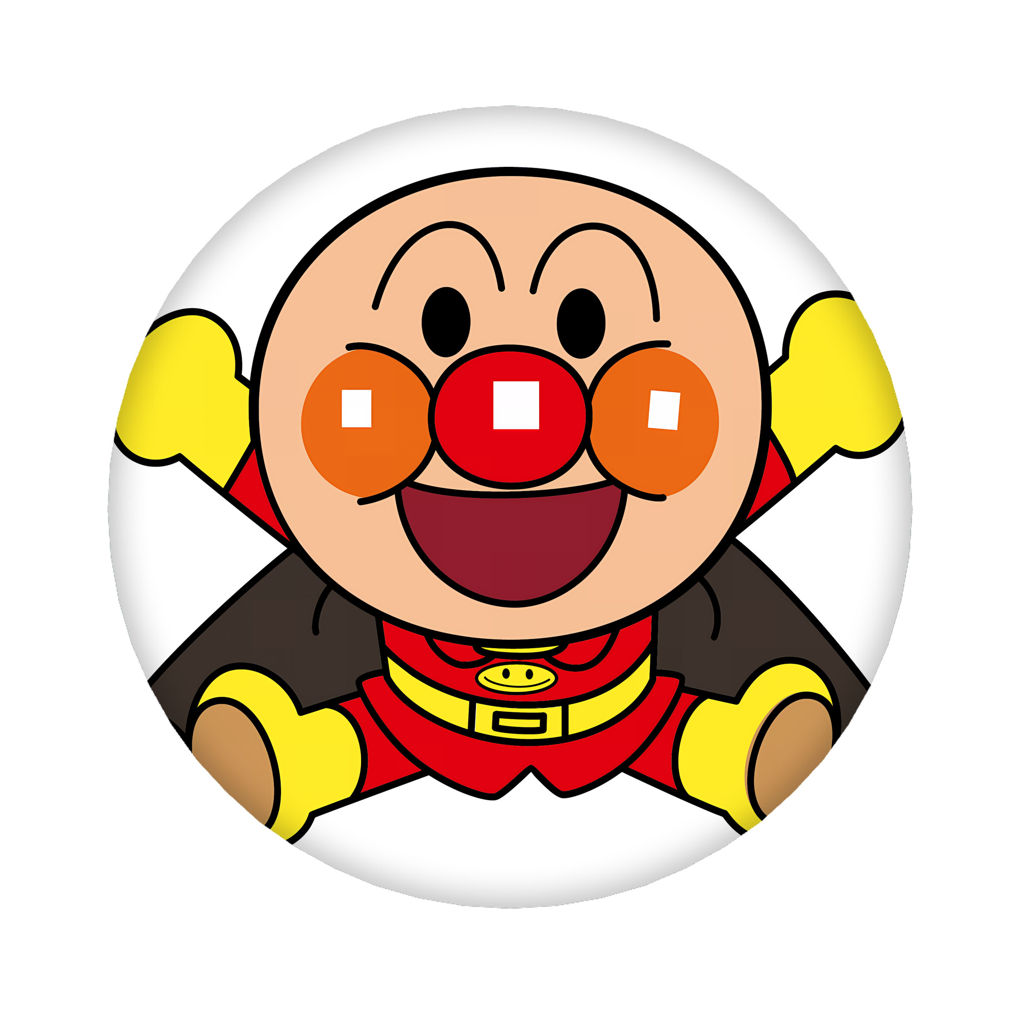 （画像用） アンパンマン Anpanman 6cm 缶バッジ 複数セット