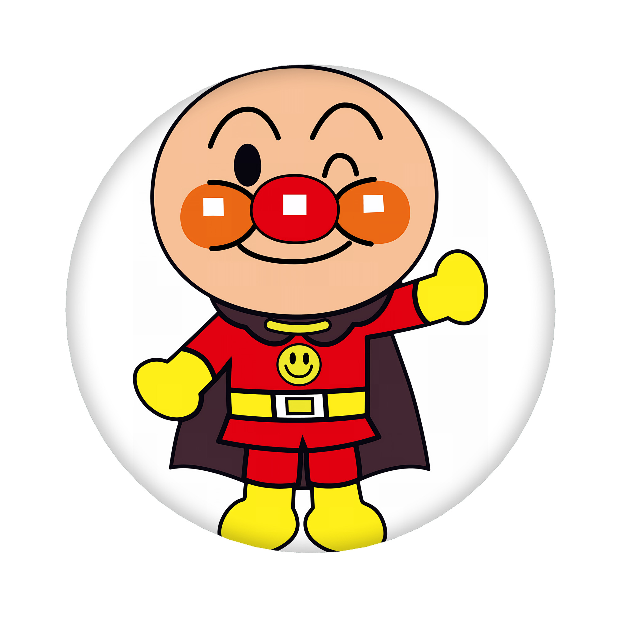 （画像用） アンパンマン Anpanman 6cm 缶バッジ 複数セット