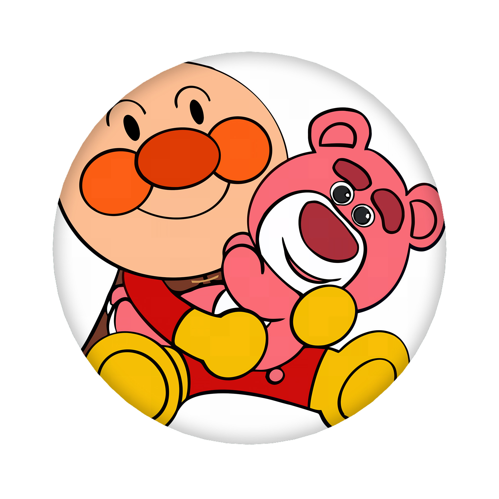 （画像用） アンパンマン Anpanman 6cm 缶バッジ 複数セット