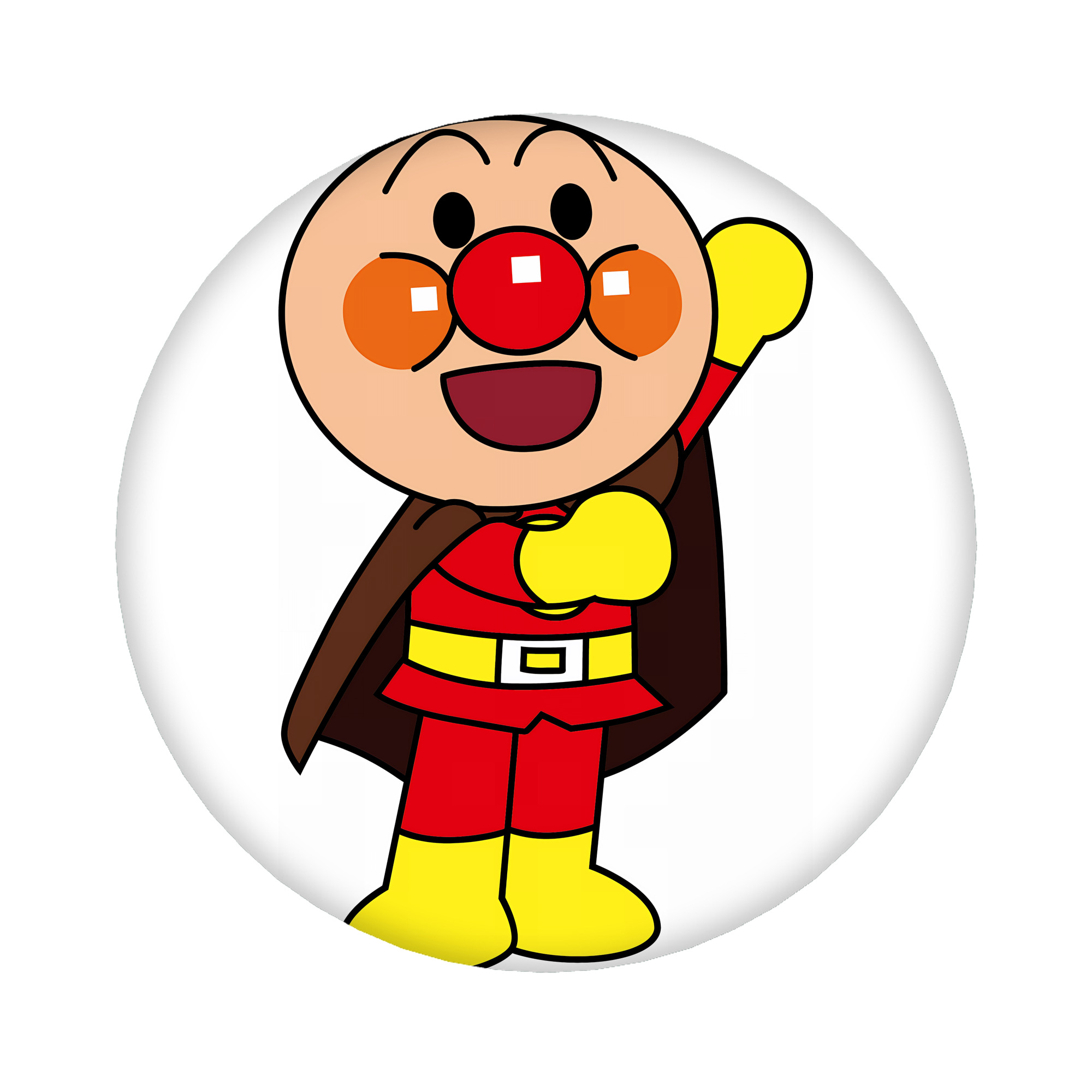 （画像用） アンパンマン Anpanman 6cm 缶バッジ 複数セット