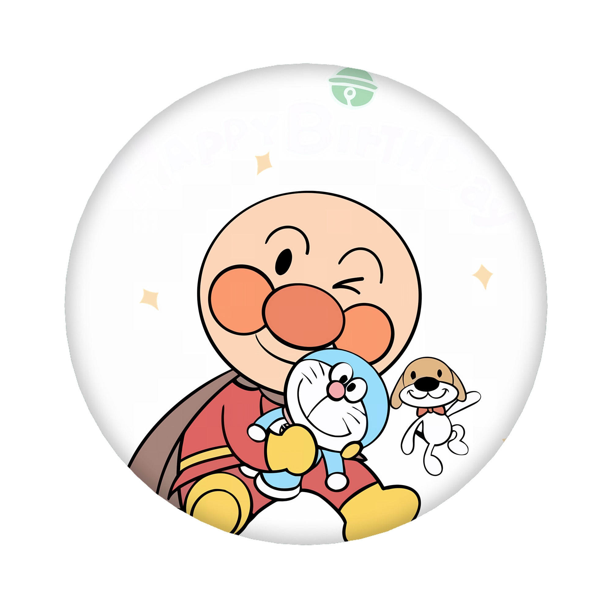 （画像用） アンパンマン Anpanman 6cm 缶バッジ 複数セット