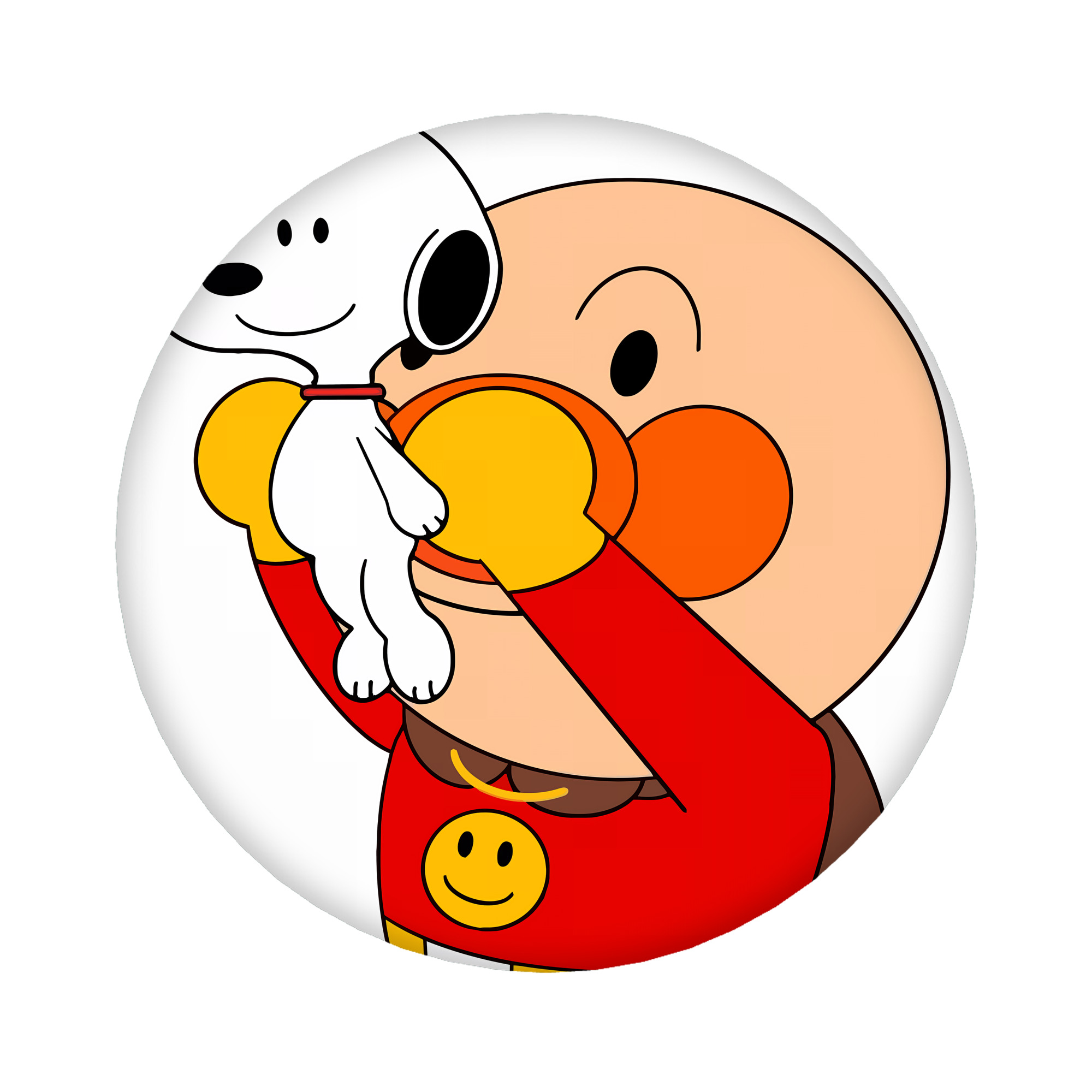 （画像用） アンパンマン Anpanman 6cm 缶バッジ 複数セット