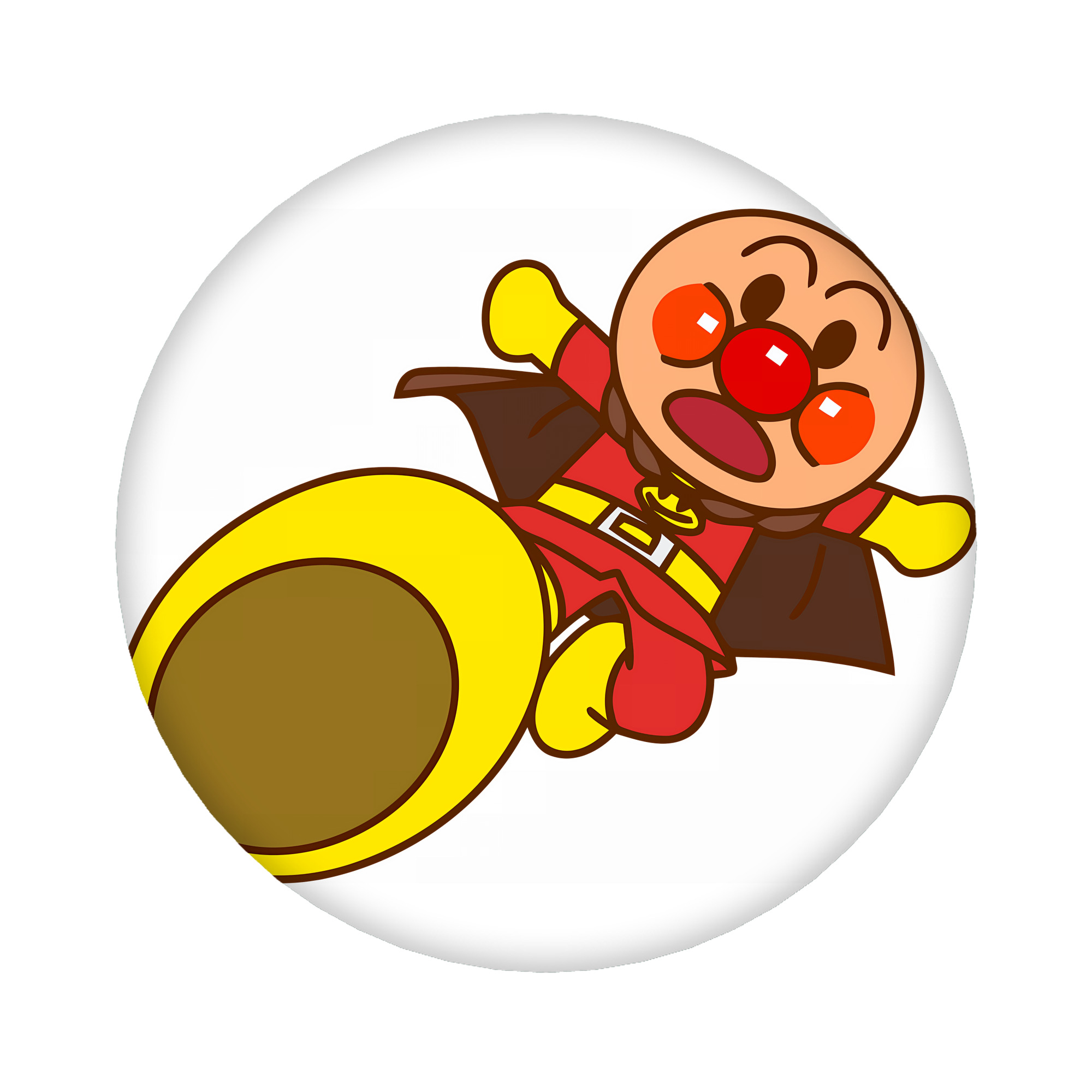 （画像用） アンパンマン Anpanman 6cm 缶バッジ 複数セット