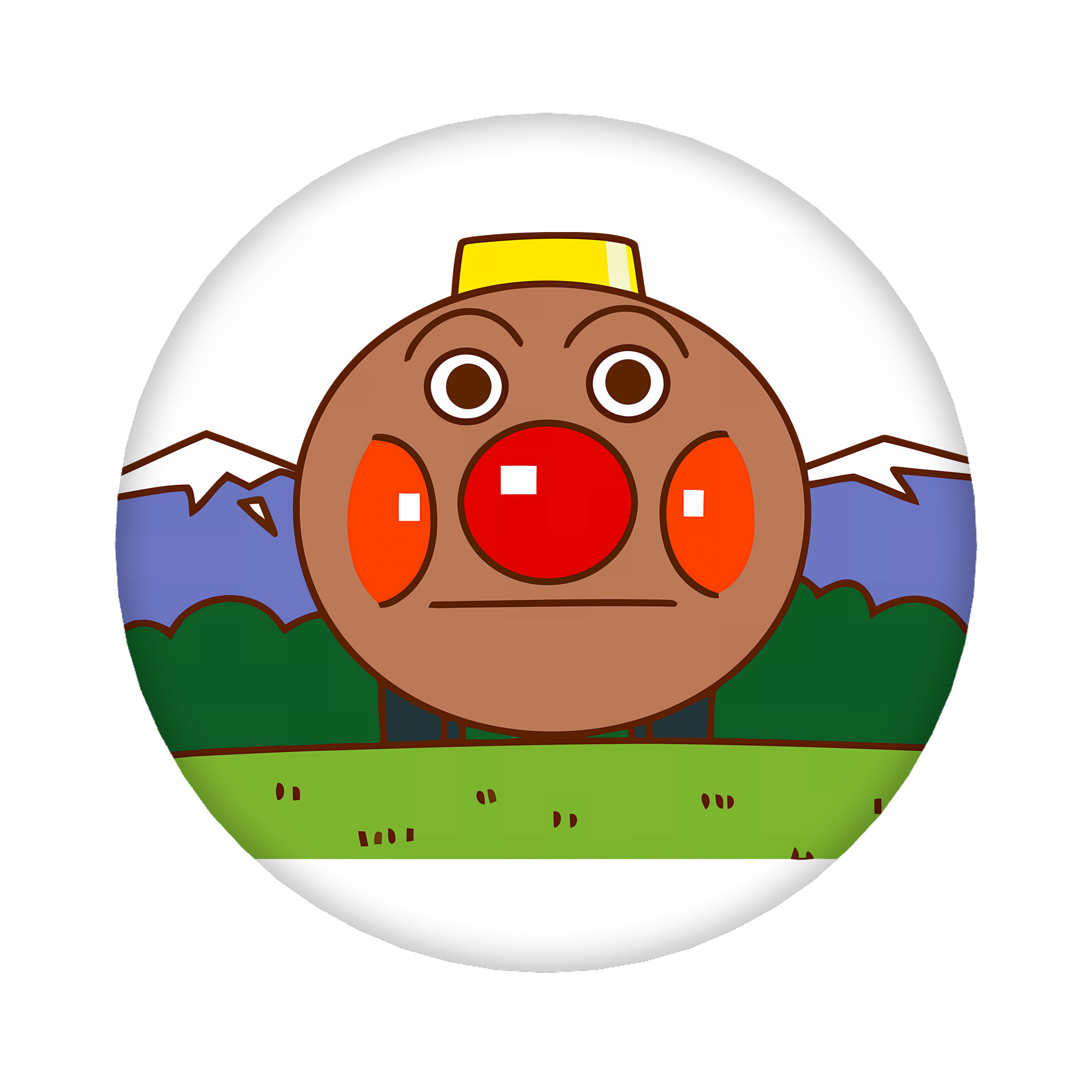 （画像用） アンパンマン Anpanman 6cm 缶バッジ 複数セット
