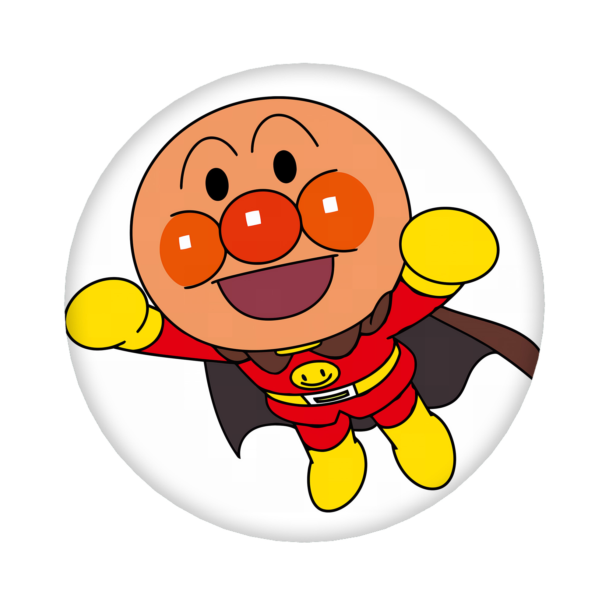 （画像用） アンパンマン Anpanman 6cm 缶バッジ 複数セット