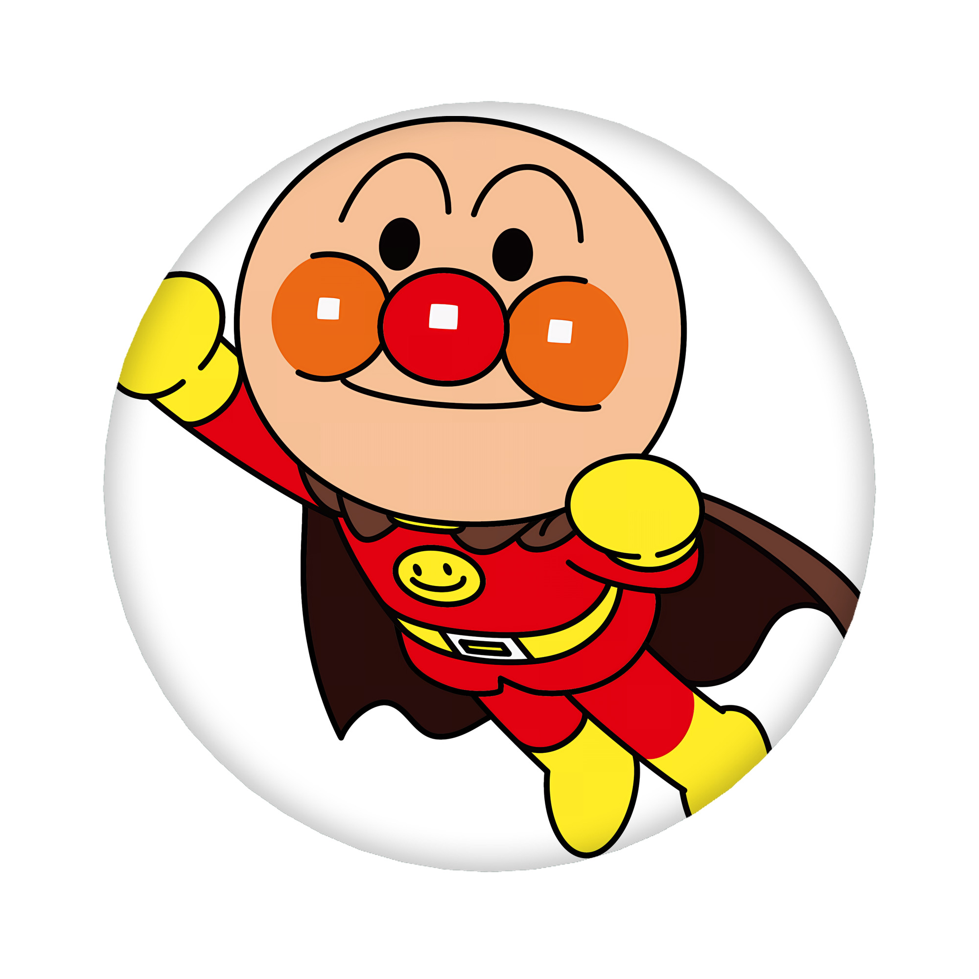 （画像用） アンパンマン Anpanman 6cm 缶バッジ 複数セット
