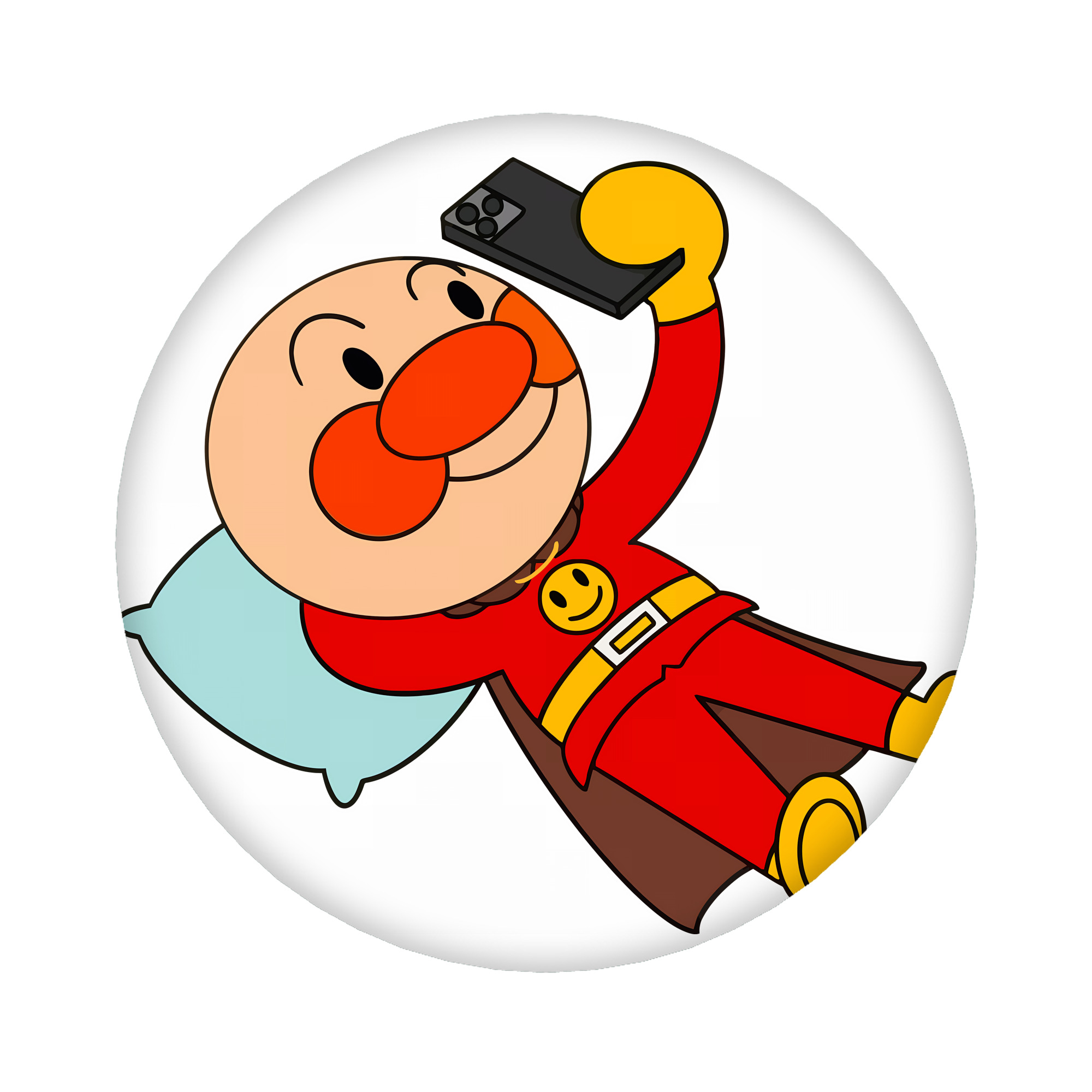 （画像用） アンパンマン Anpanman 6cm 缶バッジ 複数セット