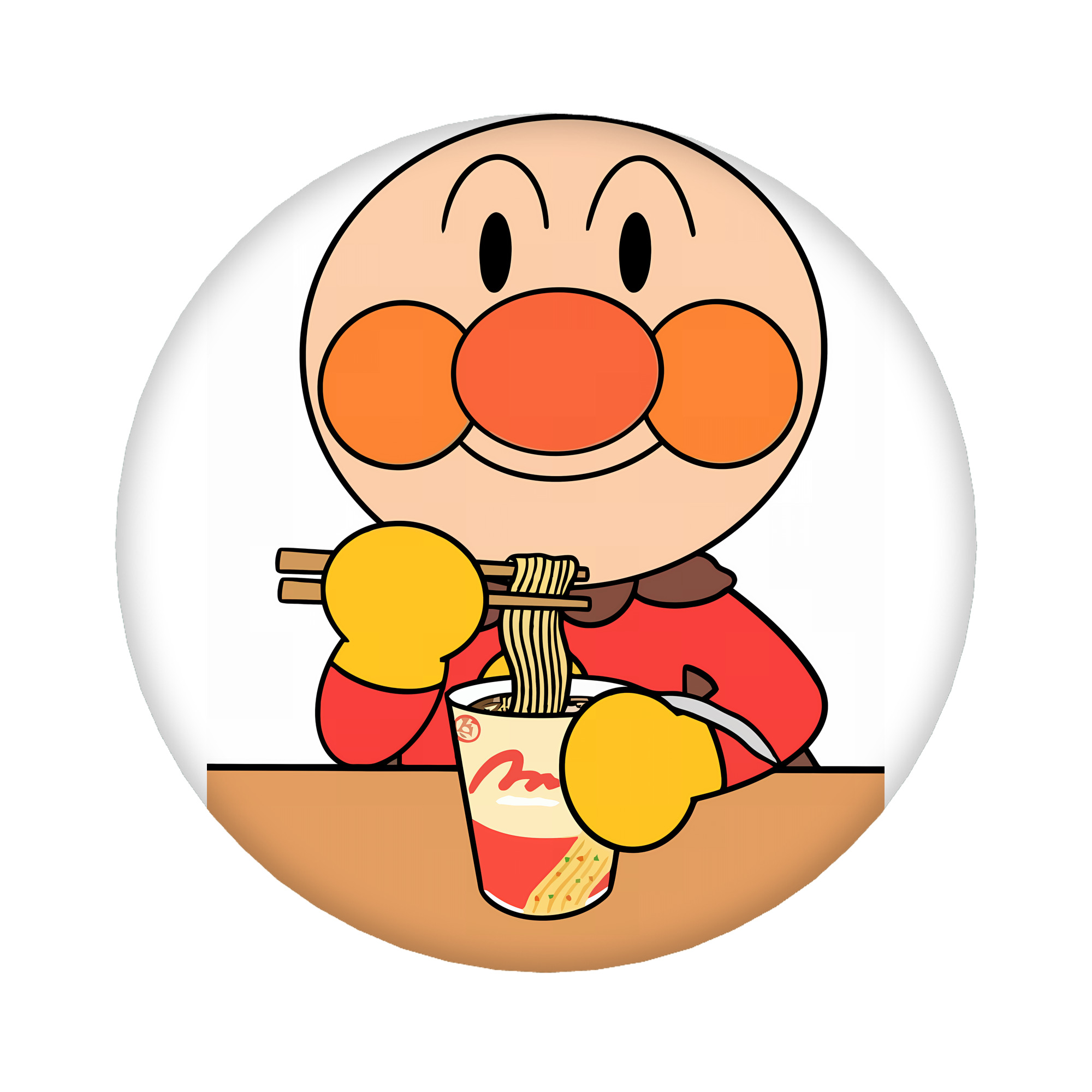 （画像用） アンパンマン Anpanman 6cm 缶バッジ 複数セット