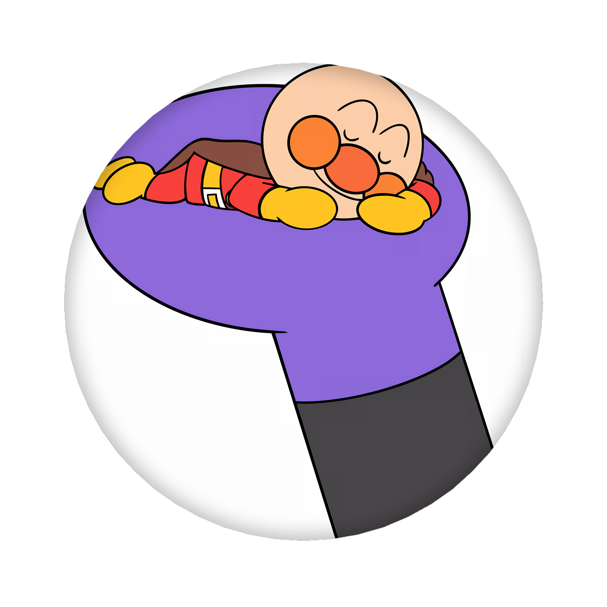 （画像用） アンパンマン Anpanman 6cm 缶バッジ 複数セット