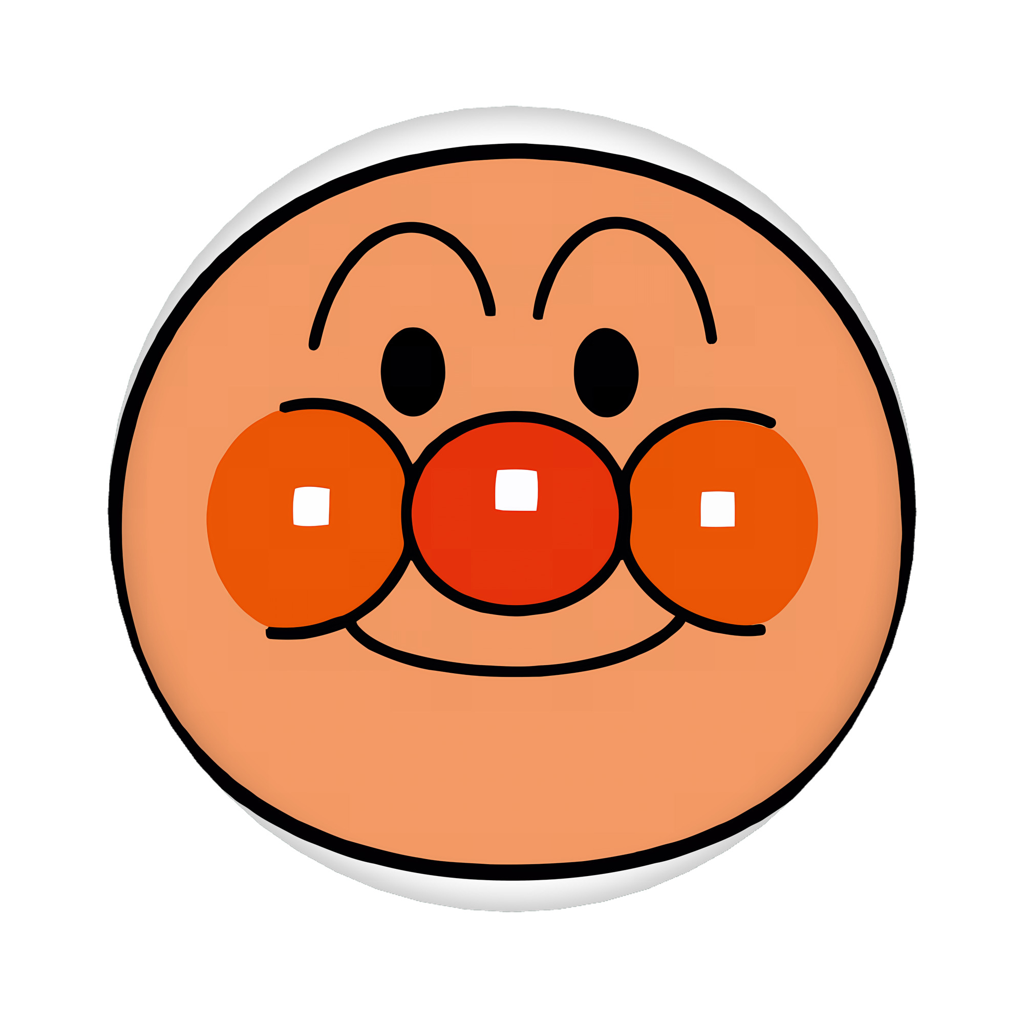 （画像用） アンパンマン Anpanman 6cm 缶バッジ 複数セット