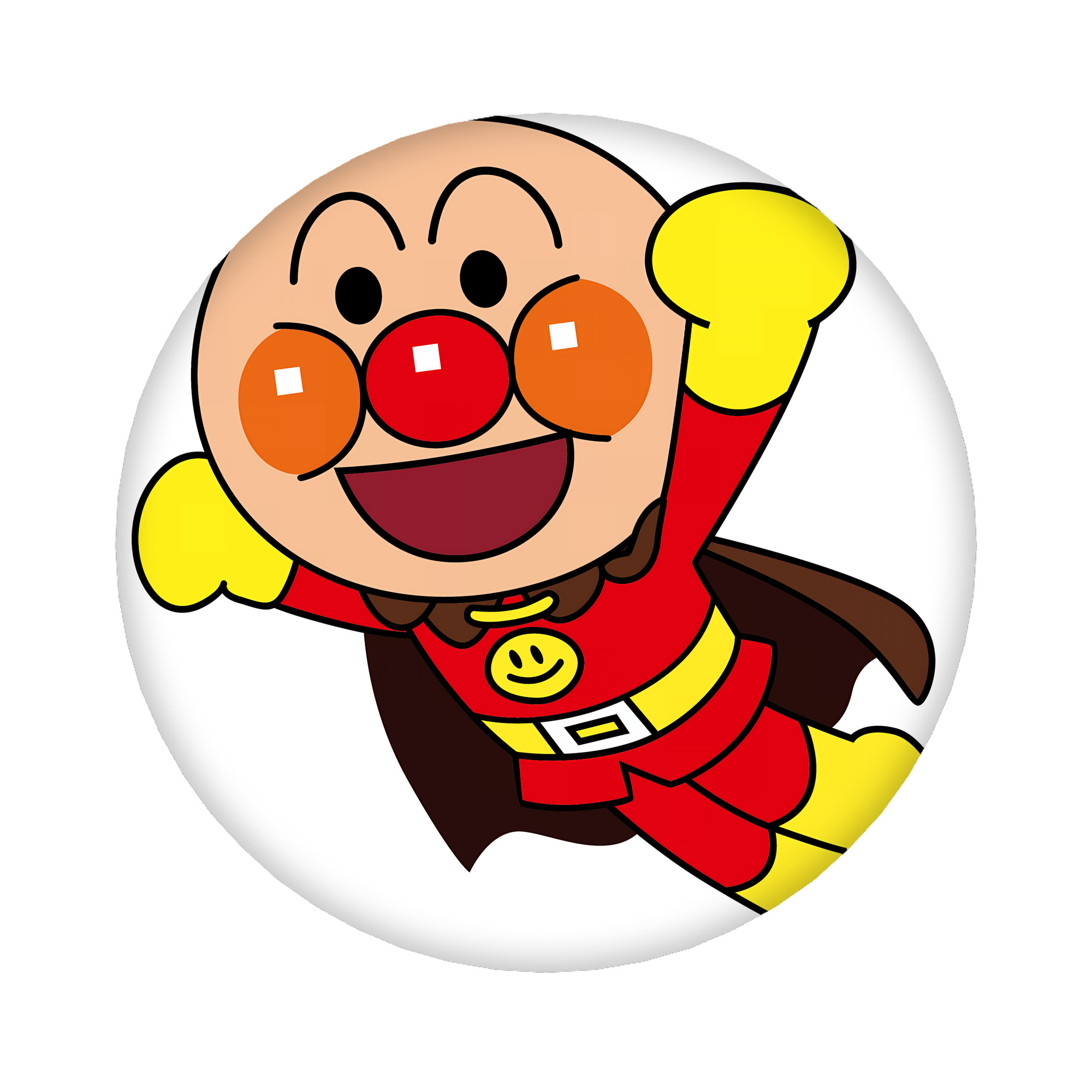（画像用） アンパンマン Anpanman 6cm 缶バッジ 複数セット