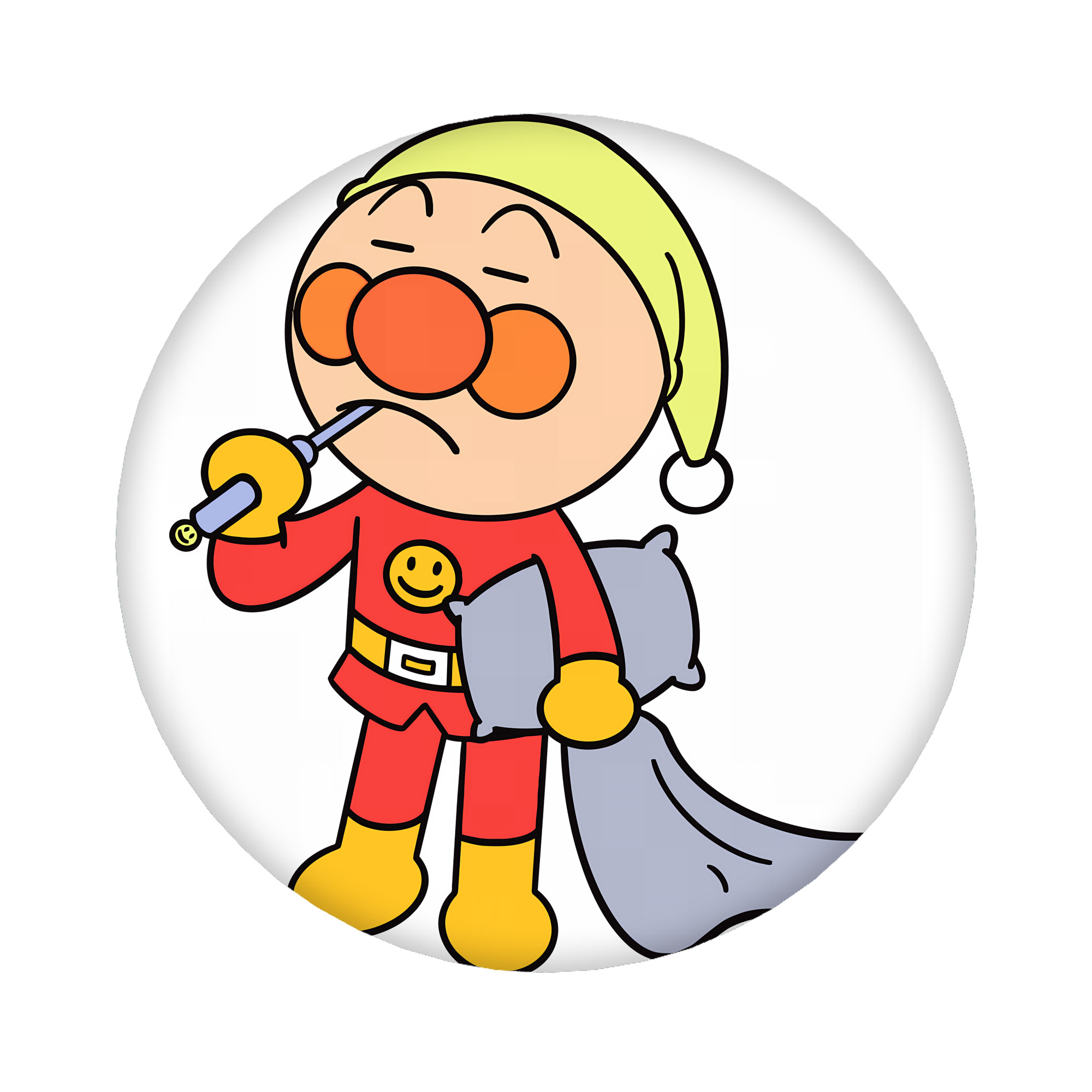 （画像用） アンパンマン Anpanman 6cm 缶バッジ 複数セット