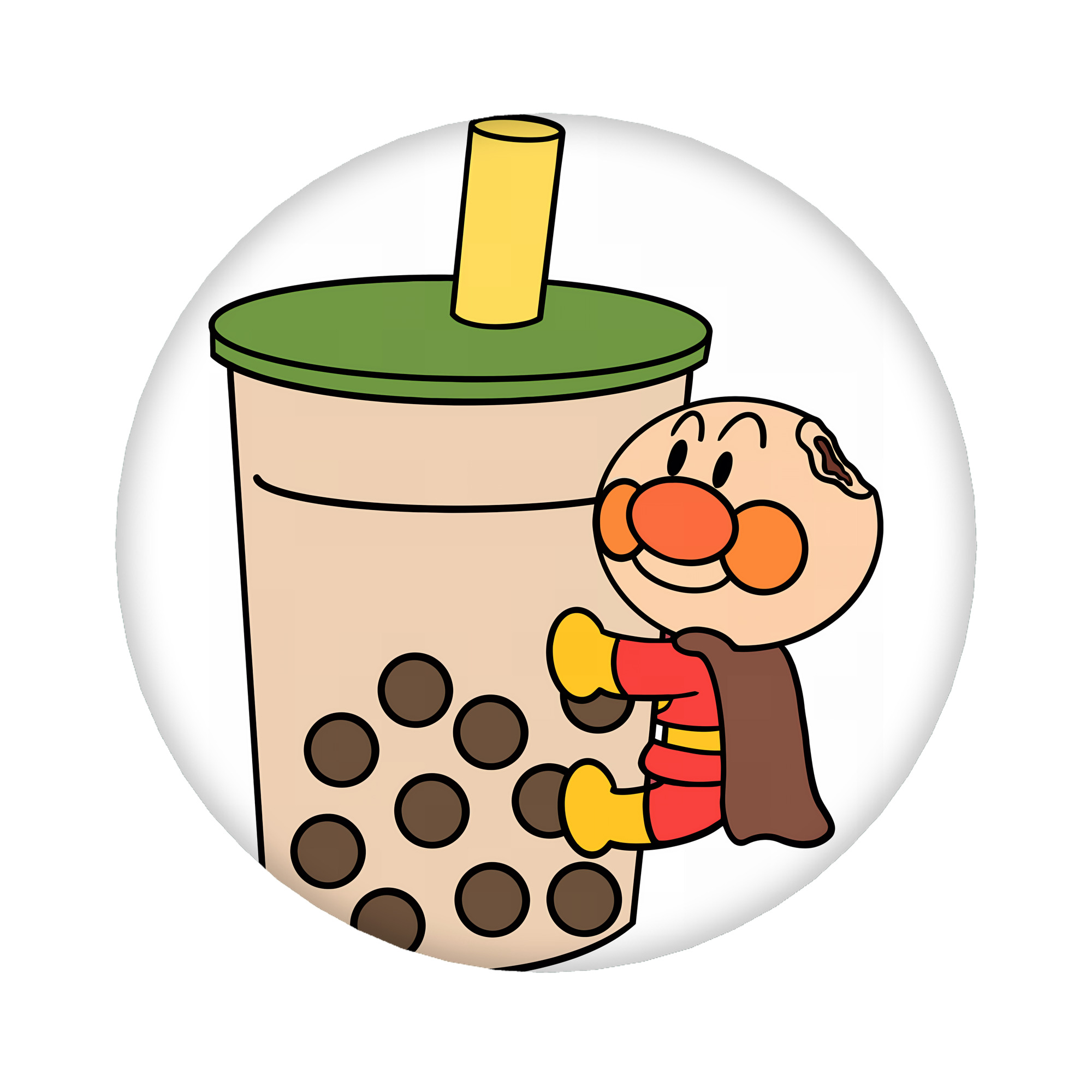 （画像用） アンパンマン Anpanman 6cm 缶バッジ 複数セット