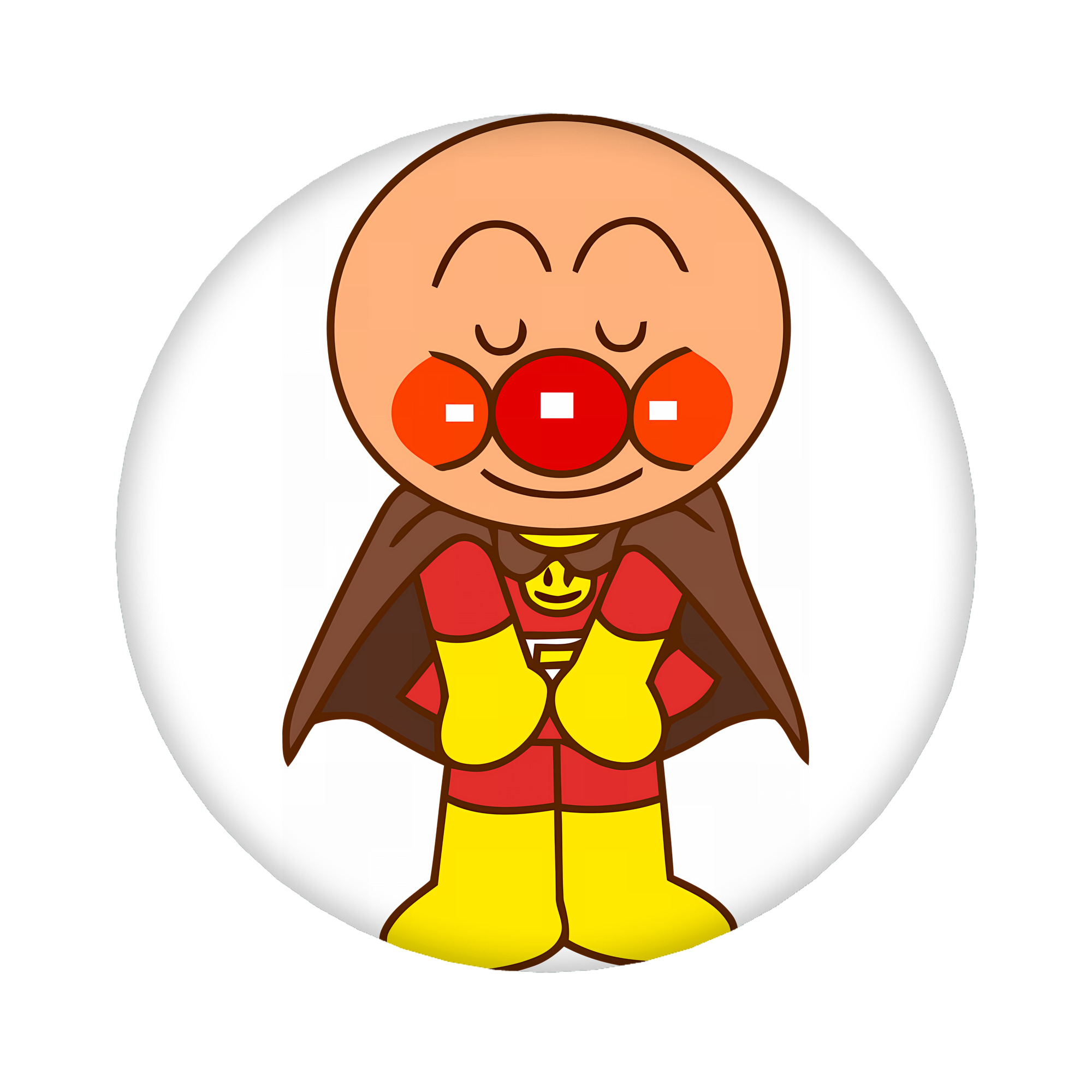 （画像用） アンパンマン Anpanman 6cm 缶バッジ 複数セット