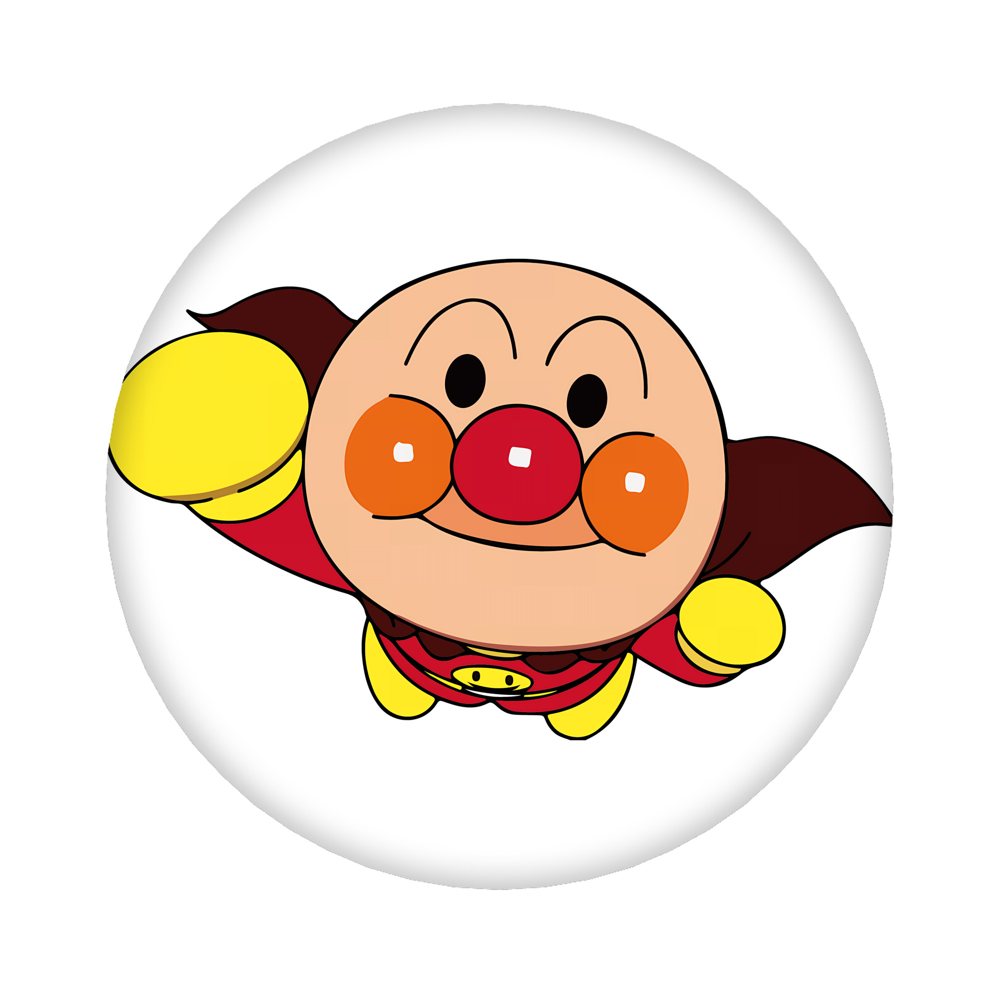 （画像用） アンパンマン Anpanman 6cm 缶バッジ 複数セット