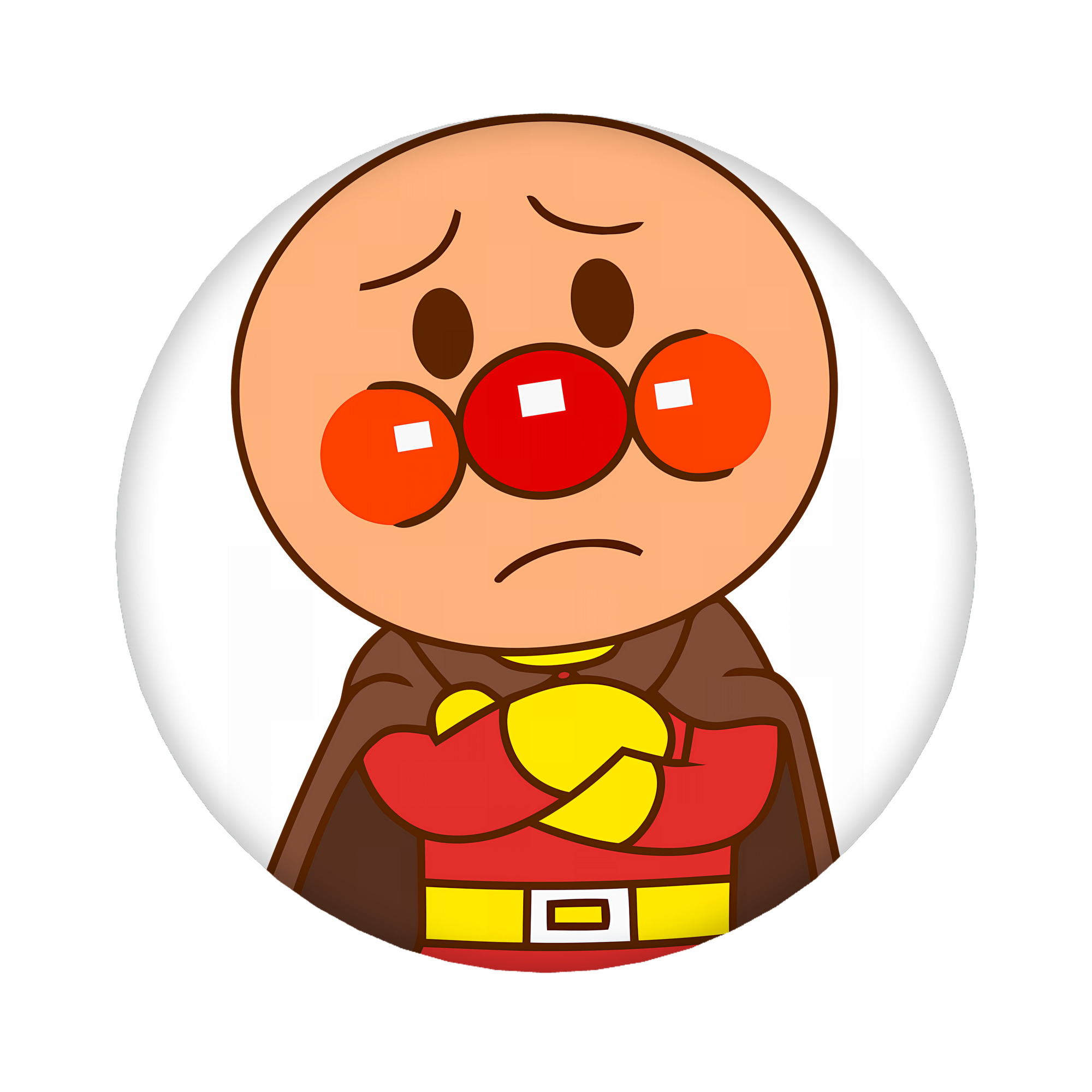 （画像用） アンパンマン Anpanman 6cm 缶バッジ 複数セット