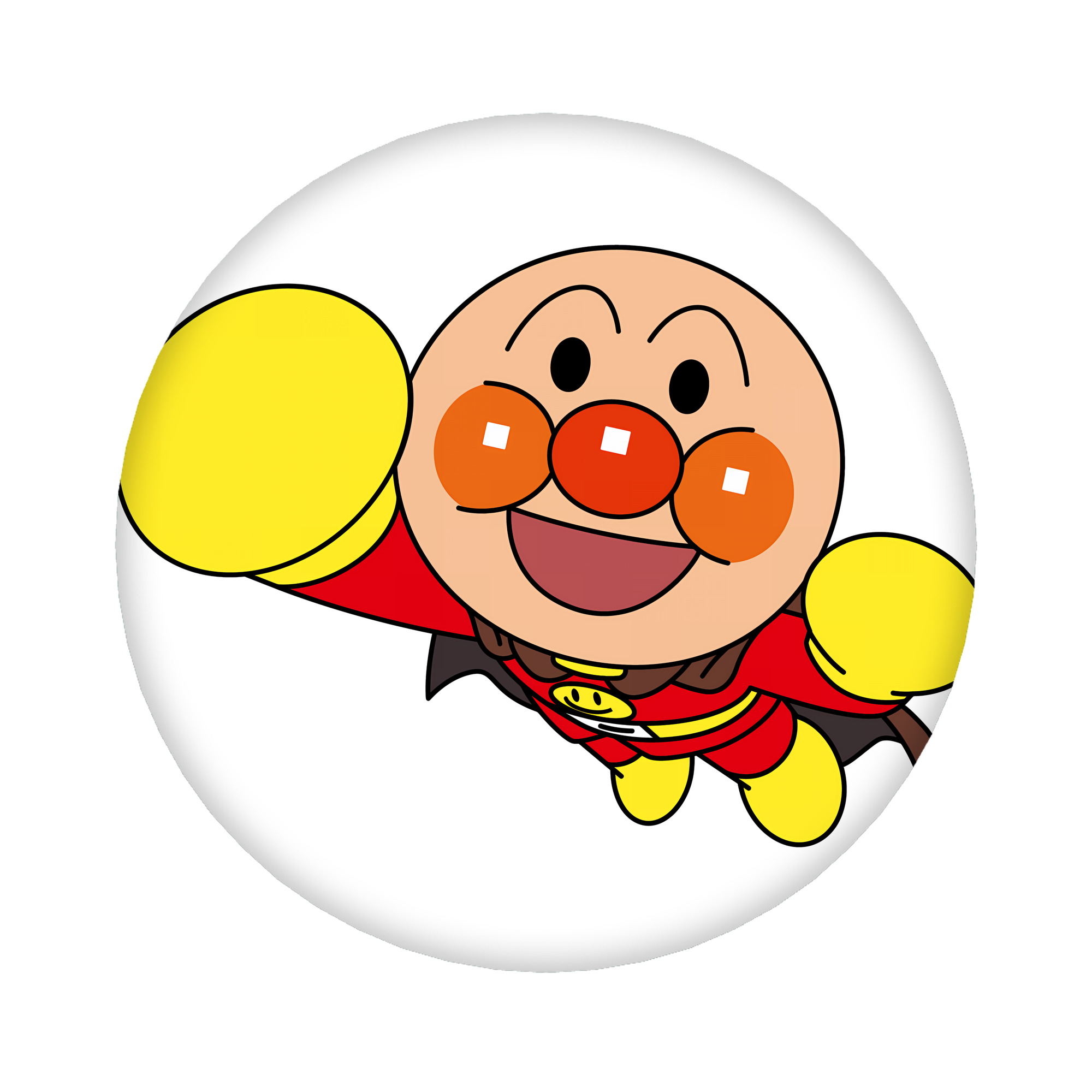 （画像用） アンパンマン Anpanman 6cm 缶バッジ 複数セット