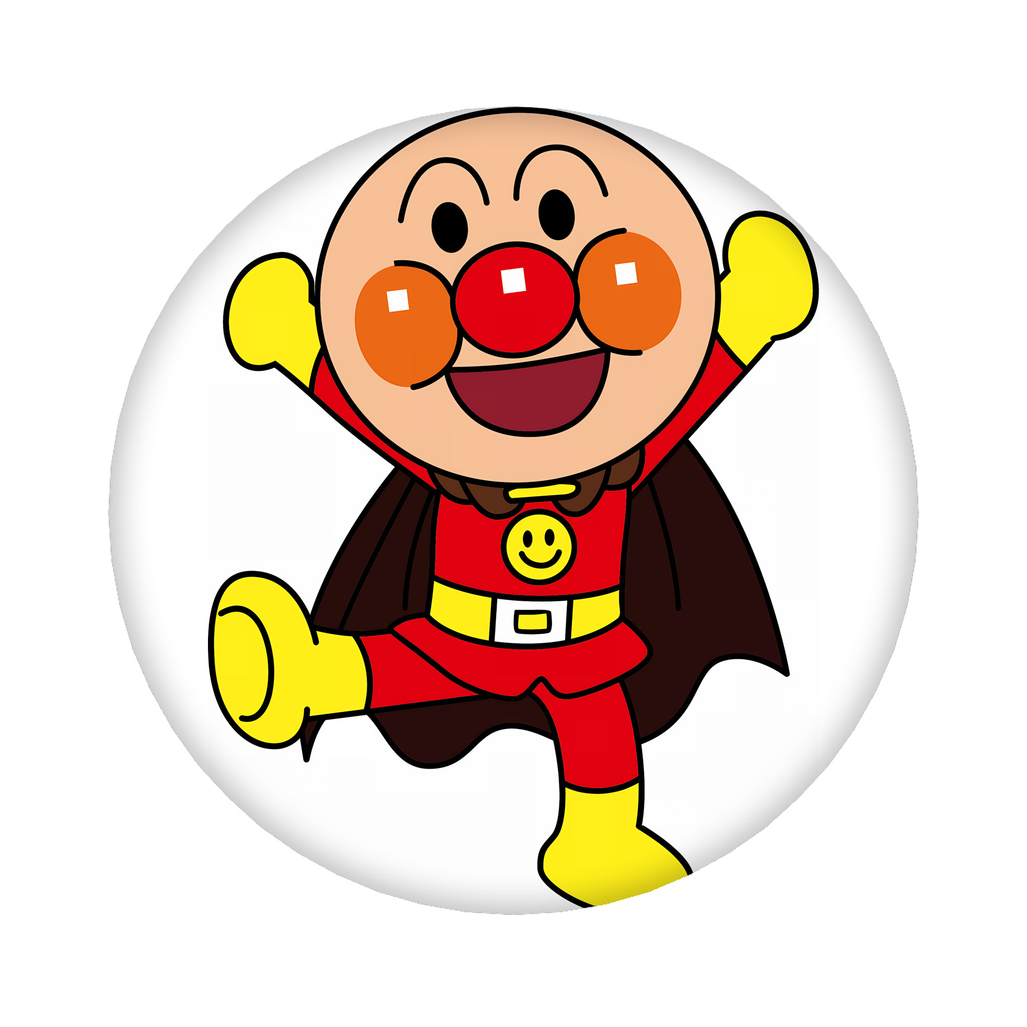 （画像用） アンパンマン Anpanman 6cm 缶バッジ 複数セット