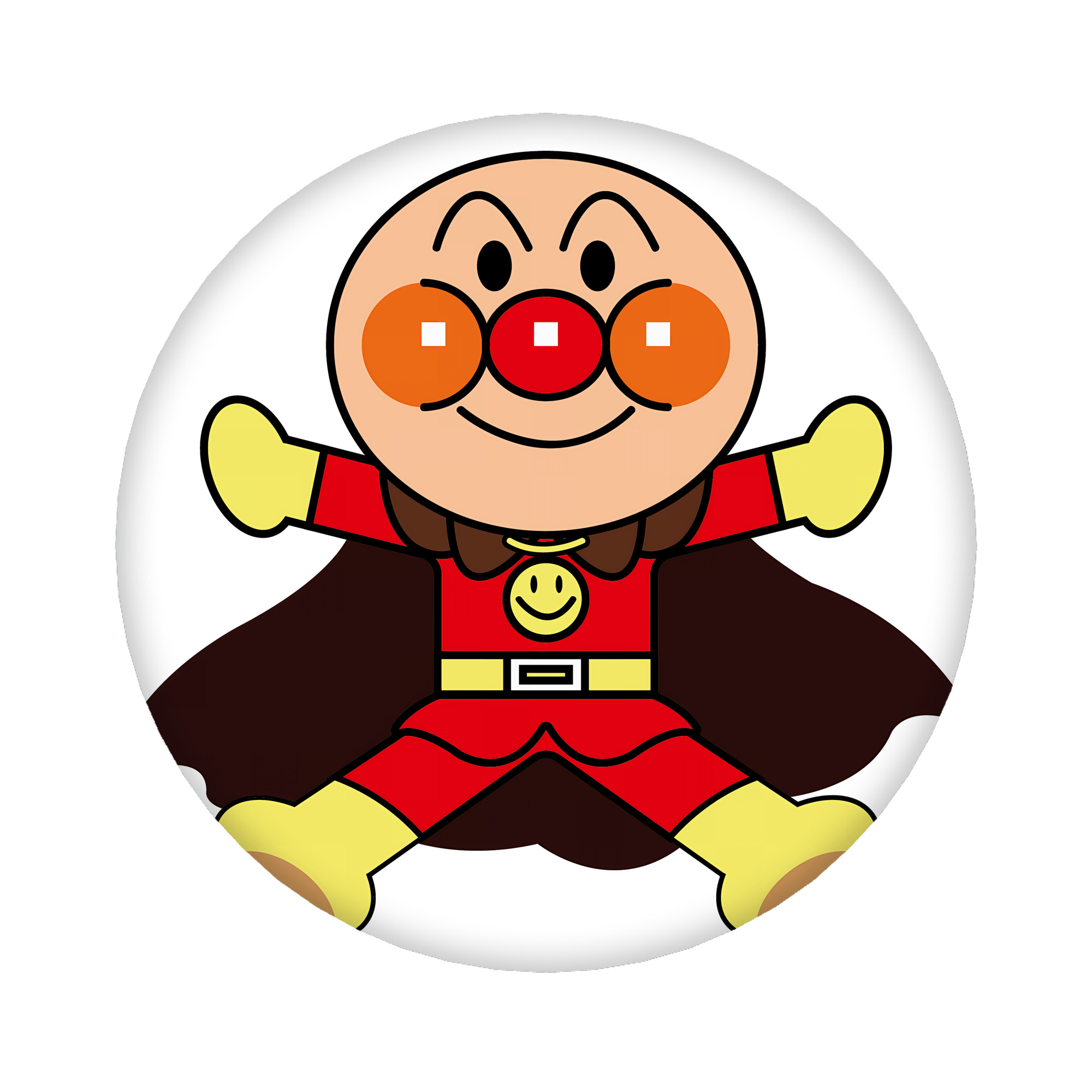 （画像用） アンパンマン Anpanman 6cm 缶バッジ 複数セット