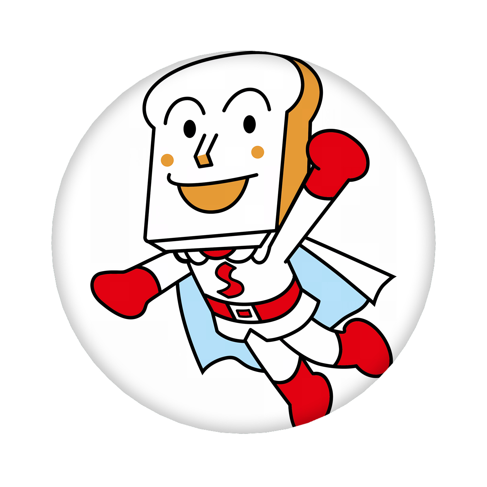 （画像用） アンパンマン Anpanman 6cm 缶バッジ 複数セット