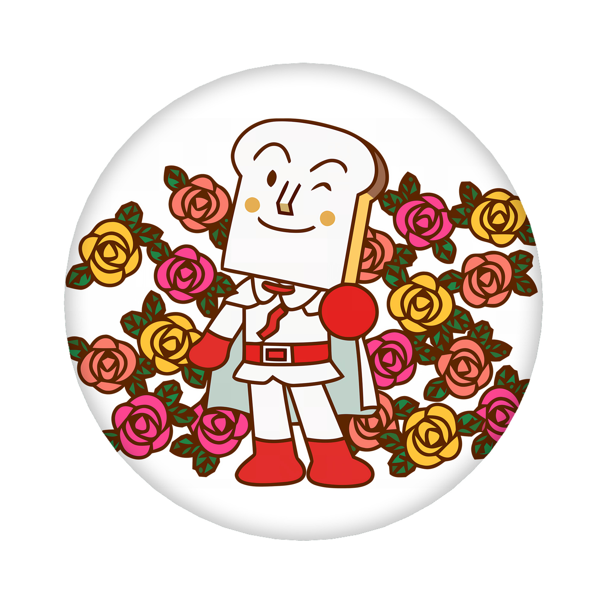 （画像用） アンパンマン Anpanman 6cm 缶バッジ 複数セット