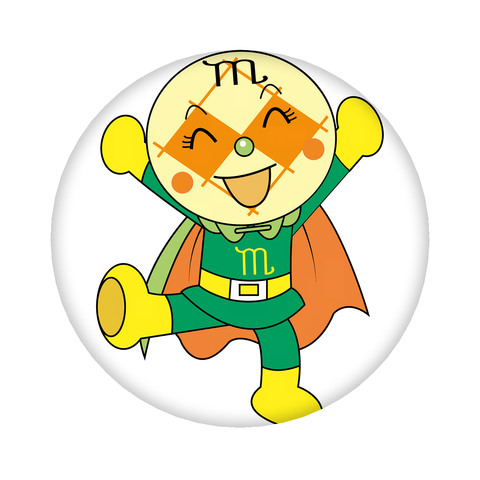 （画像用） アンパンマン Anpanman 6cm 缶バッジ 複数セット