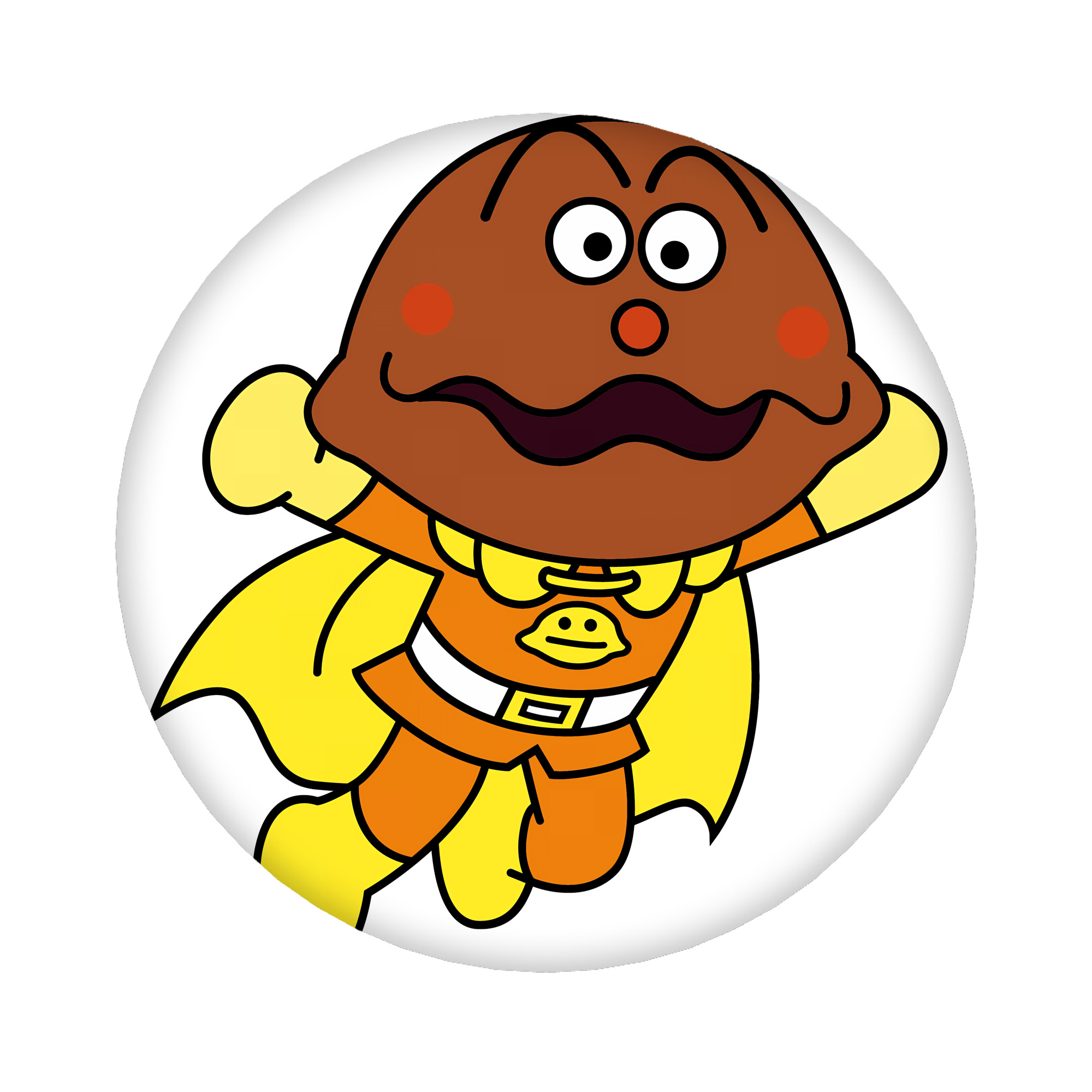 （画像用） アンパンマン Anpanman 6cm 缶バッジ 複数セット