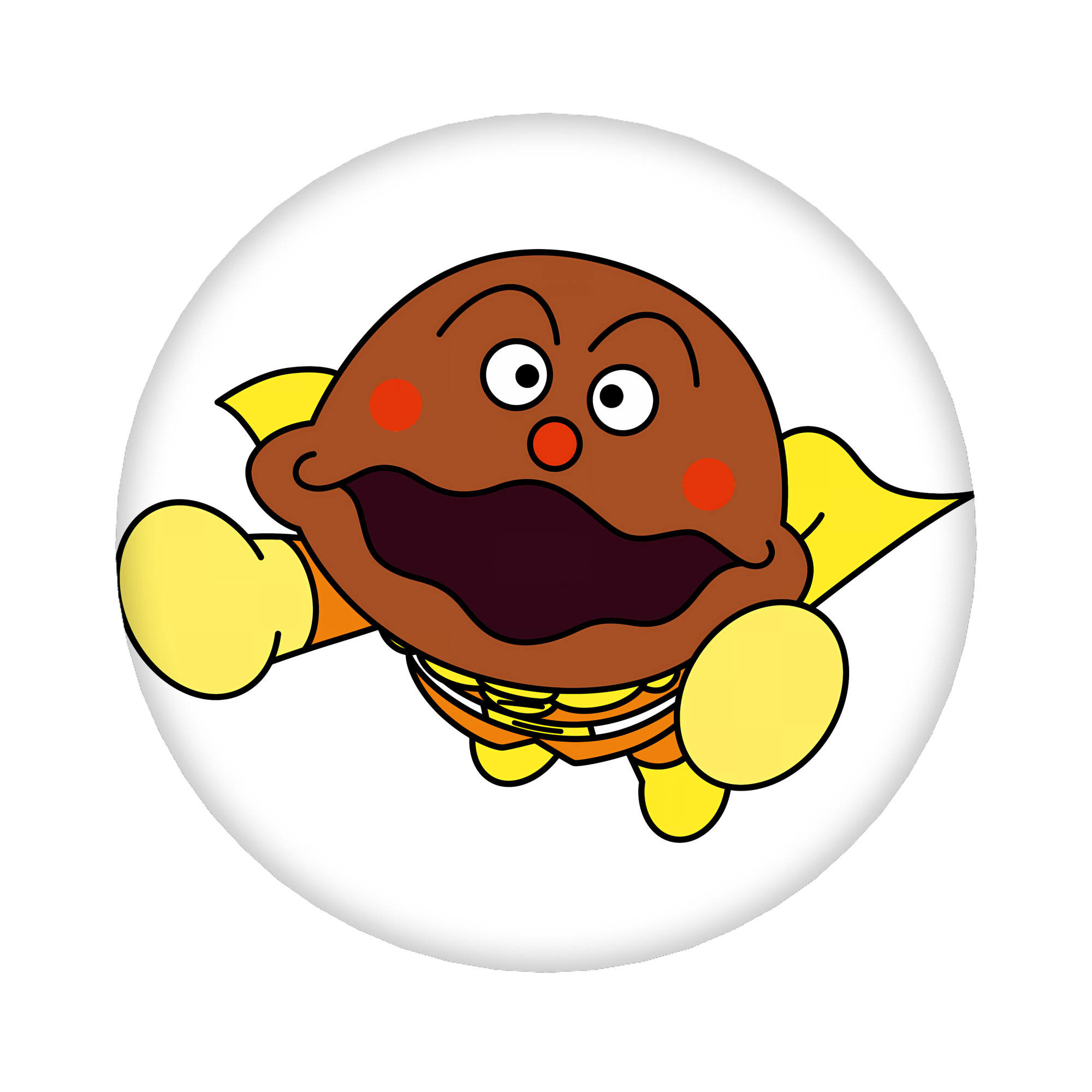 （画像用） アンパンマン Anpanman 6cm 缶バッジ 複数セット