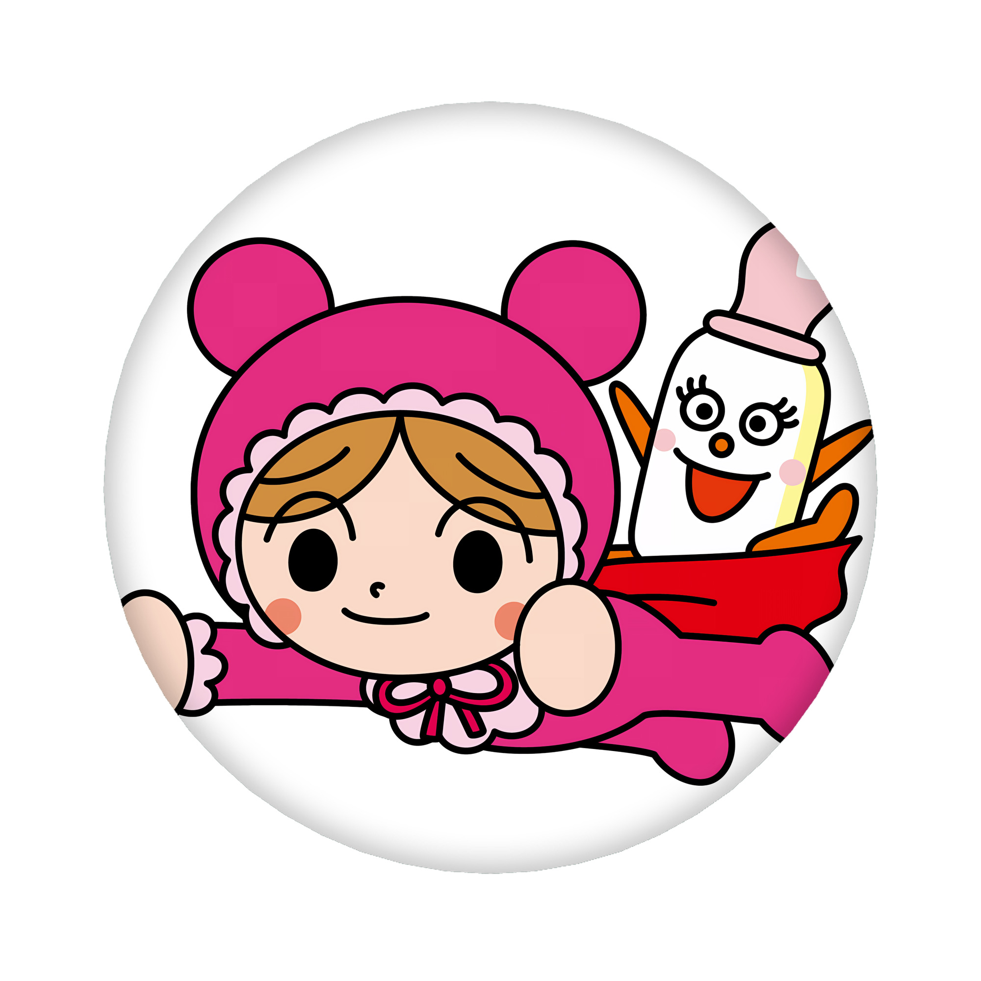 （画像用） アンパンマン Anpanman 6cm 缶バッジ 複数セット