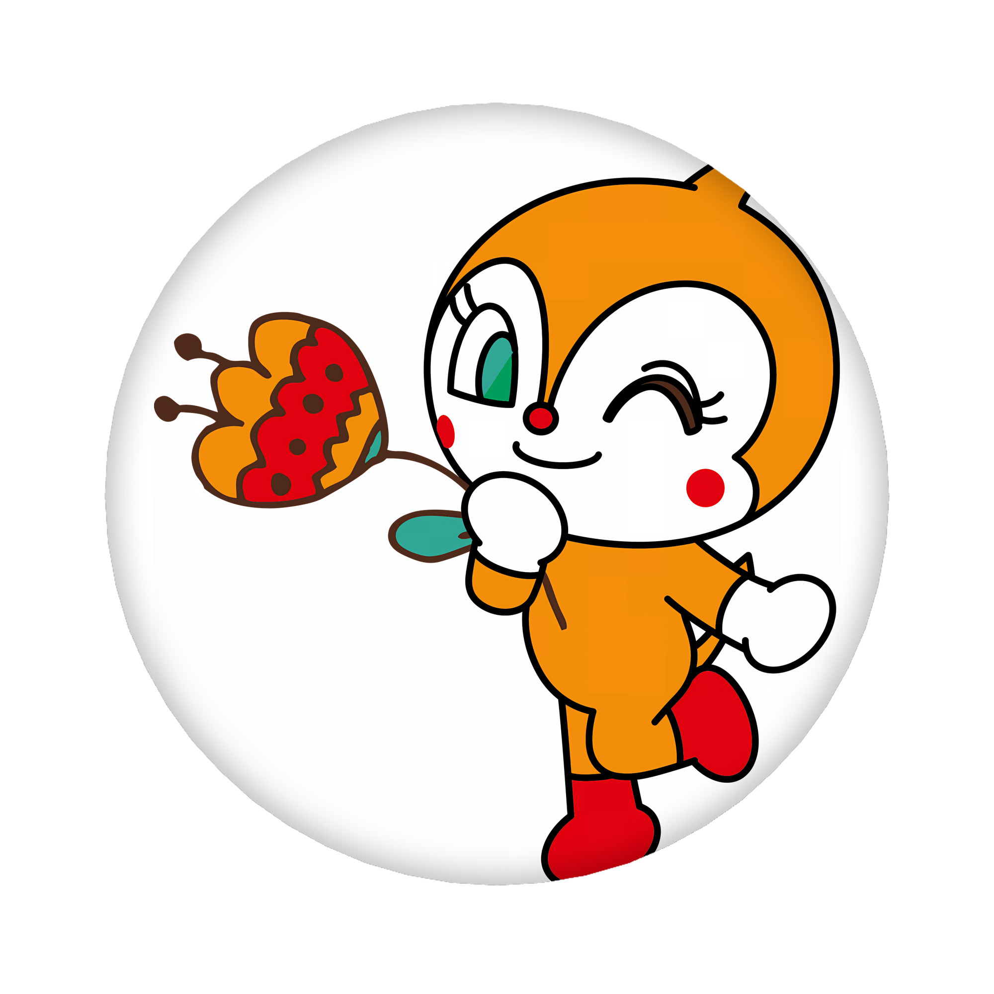 （画像用） アンパンマン Anpanman 6cm 缶バッジ 複数セット