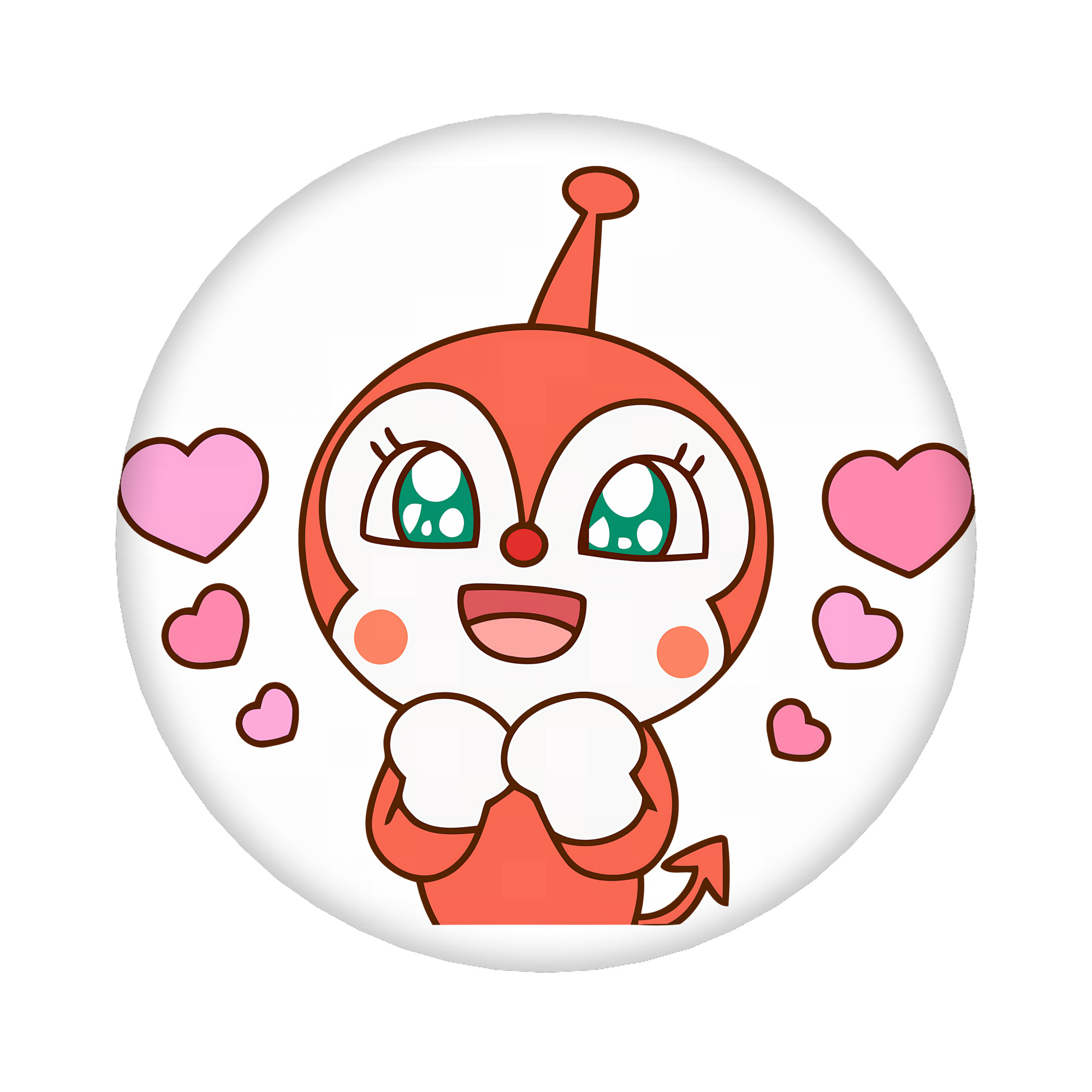 （画像用） アンパンマン Anpanman 6cm 缶バッジ 複数セット