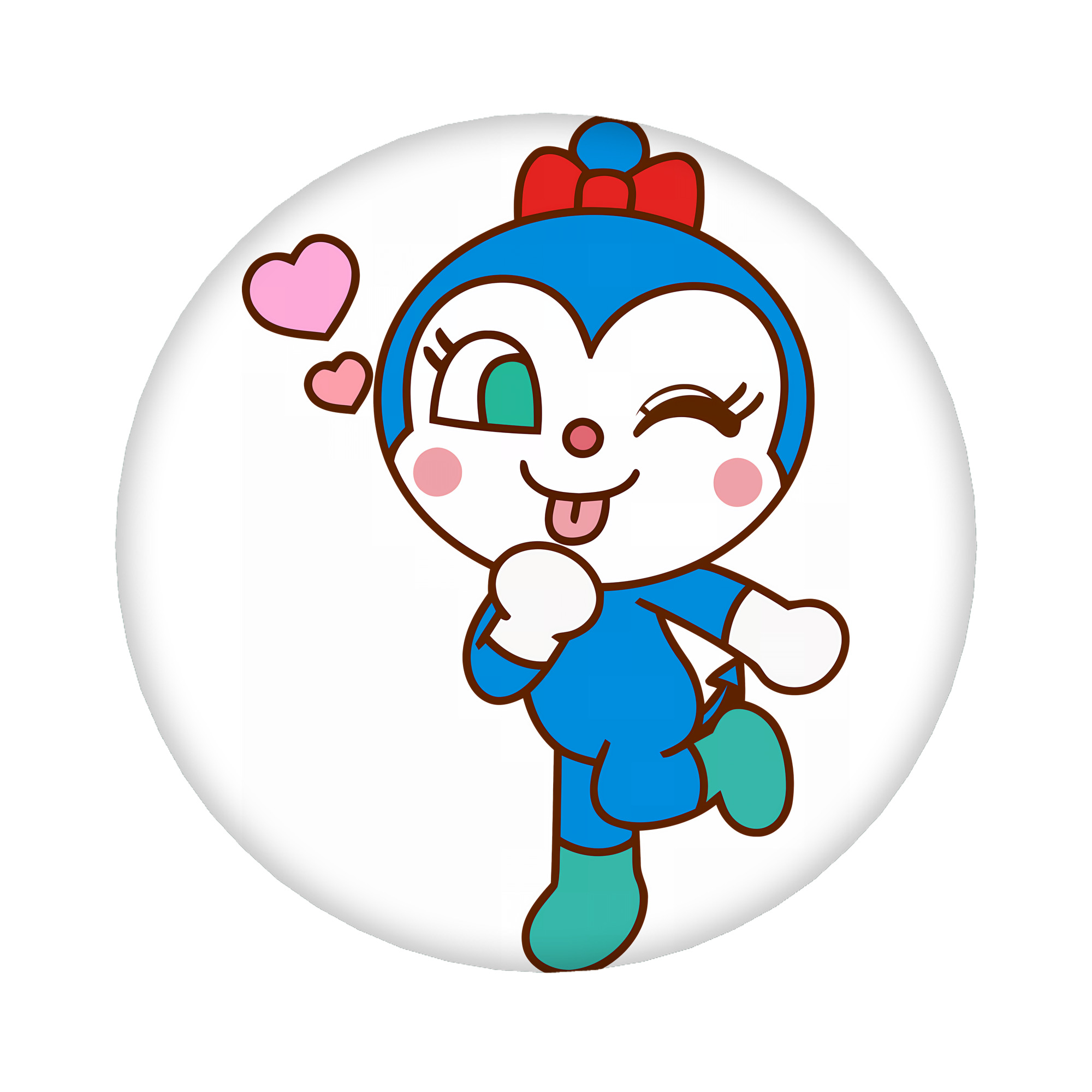 （画像用） アンパンマン Anpanman 6cm 缶バッジ 複数セット