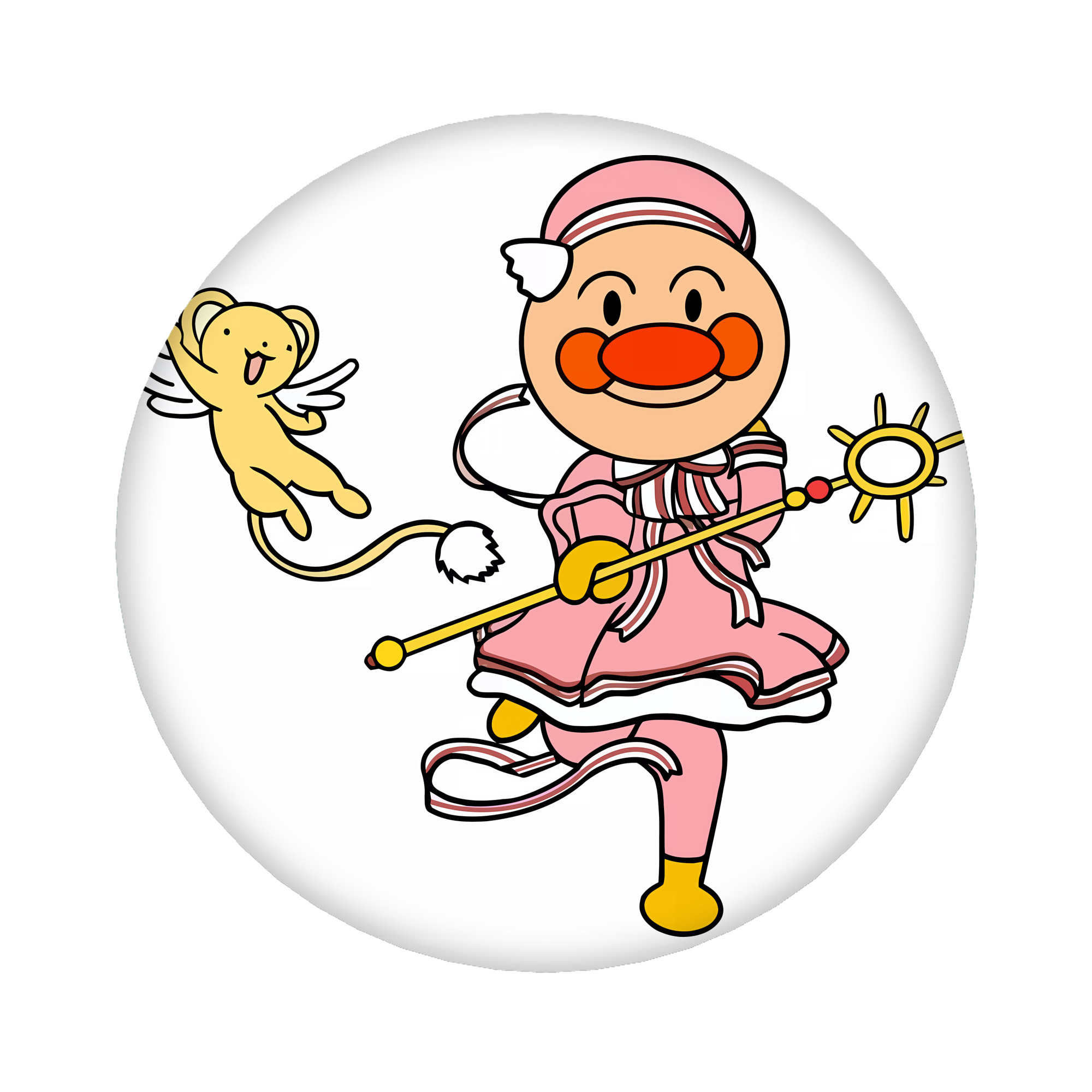 （画像用） アンパンマン Anpanman 6cm 缶バッジ 複数セット