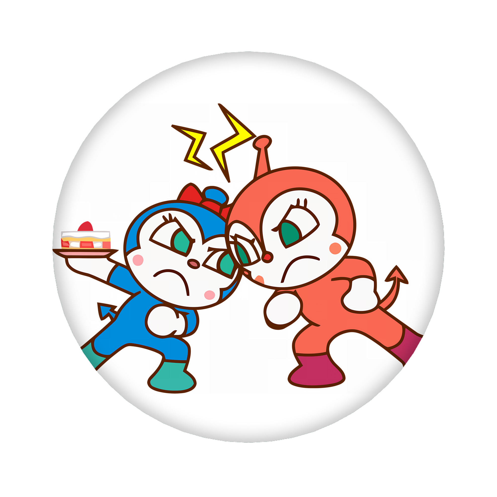 （画像用） アンパンマン Anpanman 6cm 缶バッジ 複数セット