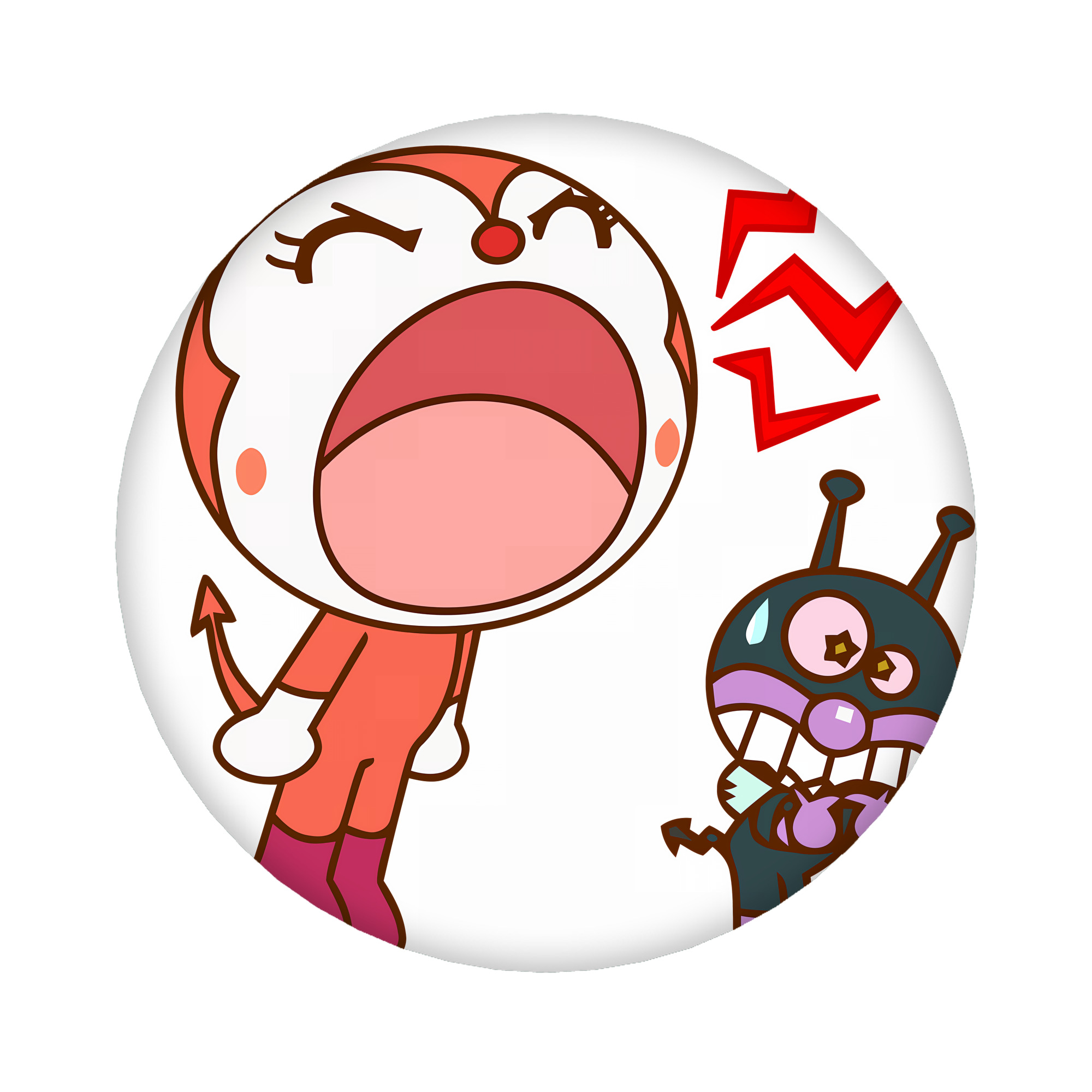 （画像用） アンパンマン Anpanman 6cm 缶バッジ 複数セット