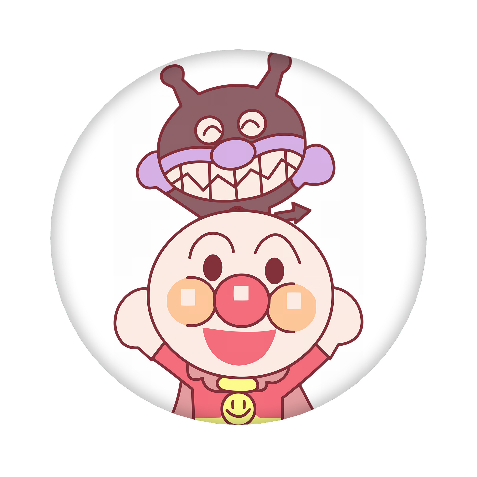 （画像用） アンパンマン Anpanman 6cm 缶バッジ 複数セット