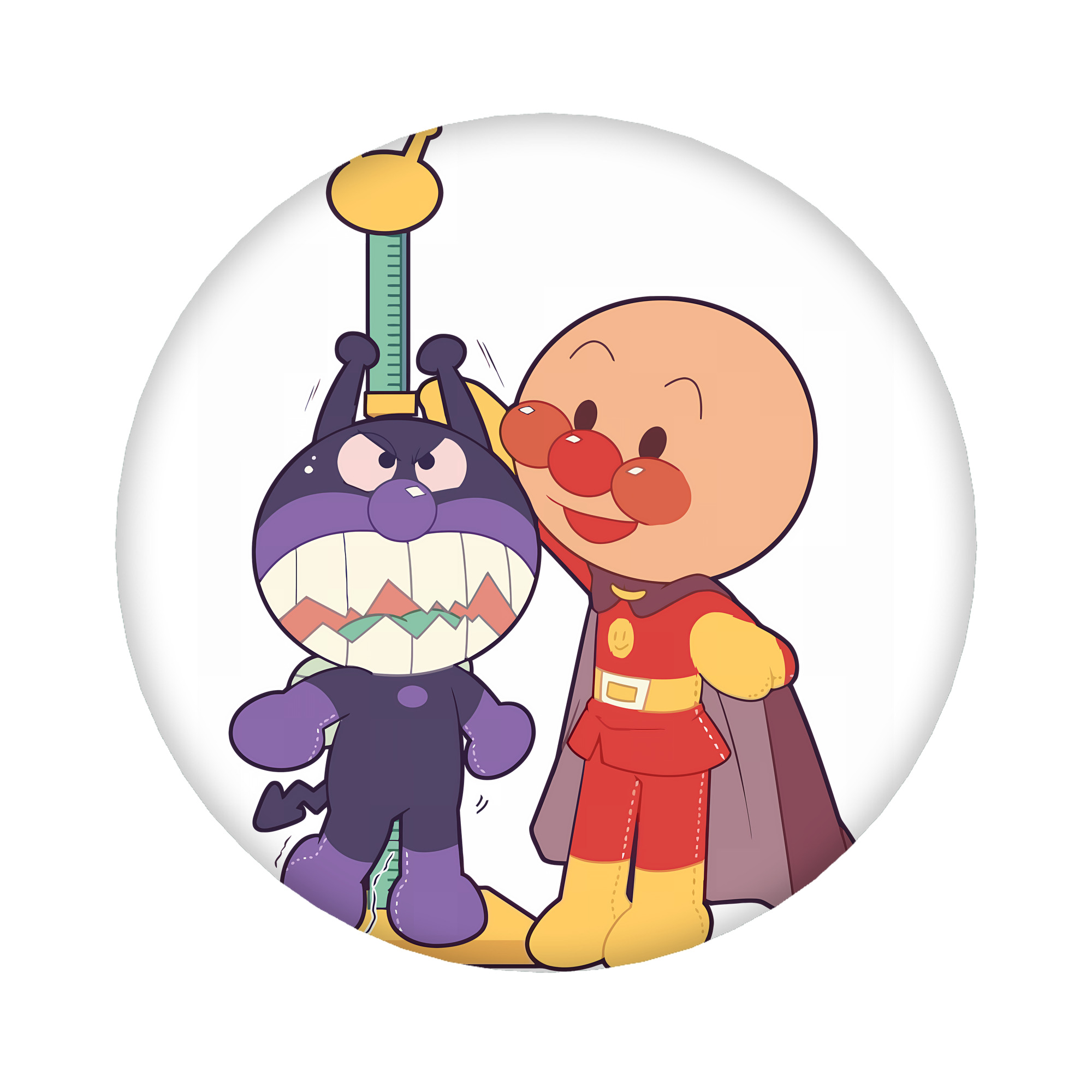 （画像用） アンパンマン Anpanman 6cm 缶バッジ 複数セット